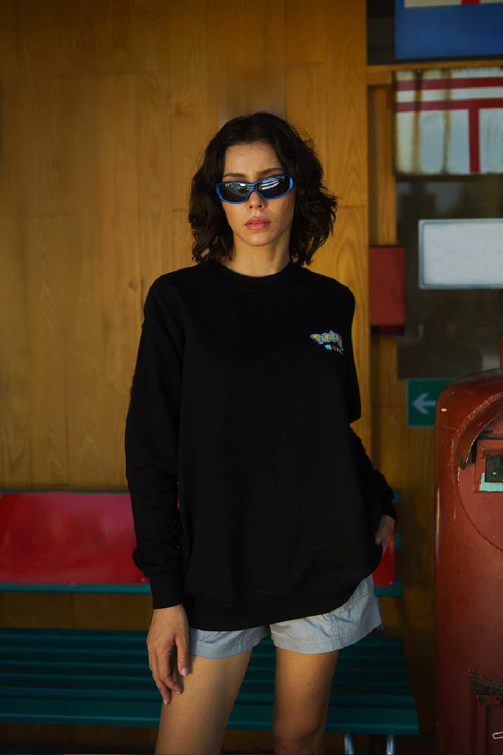 Ash-Pi Oversized Sweatshirt - BonkersCorner