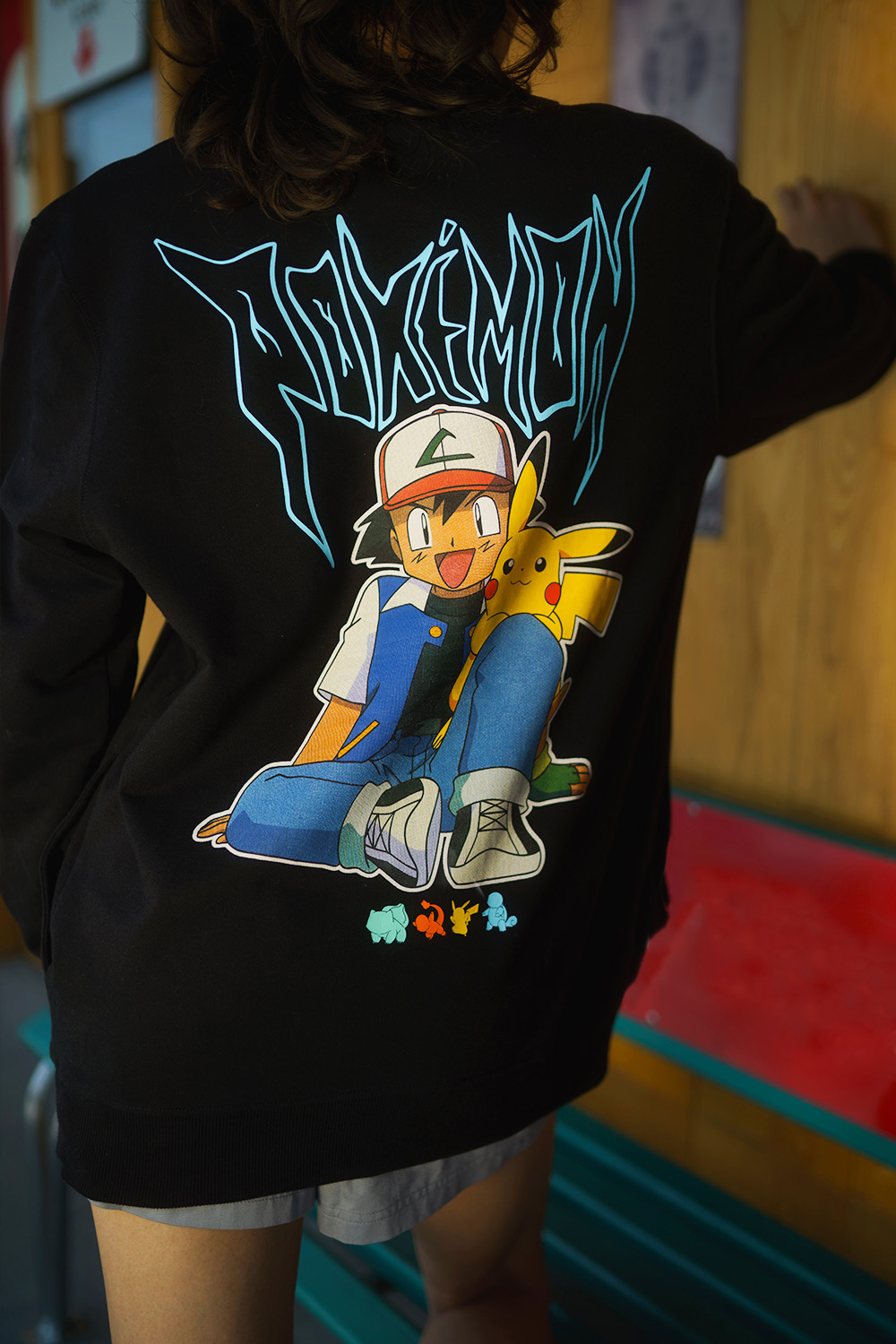 Ash-Pi Oversized Sweatshirt - BonkersCorner