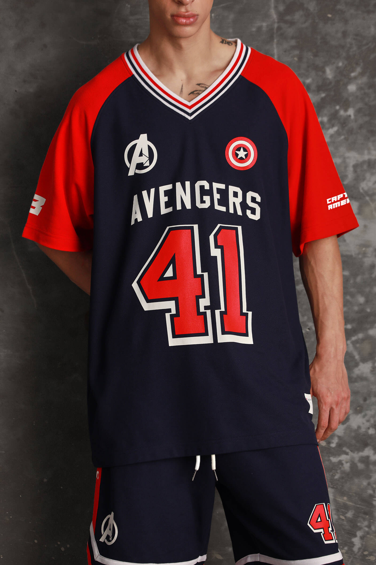Avengers Oversized Jersey Set - BonkersCorner
