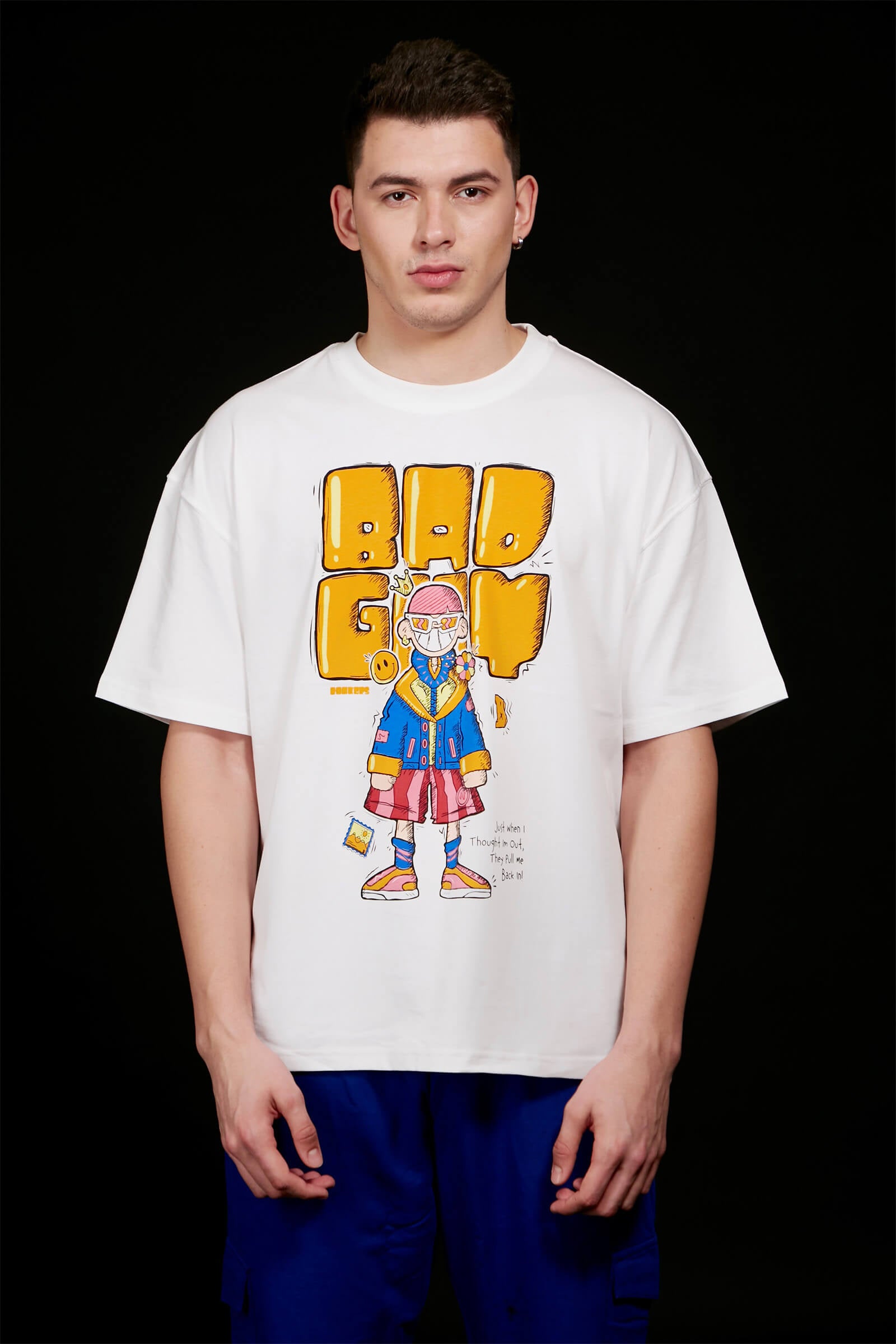 Bad Guy Oversized T-shirt - BonkersCorner