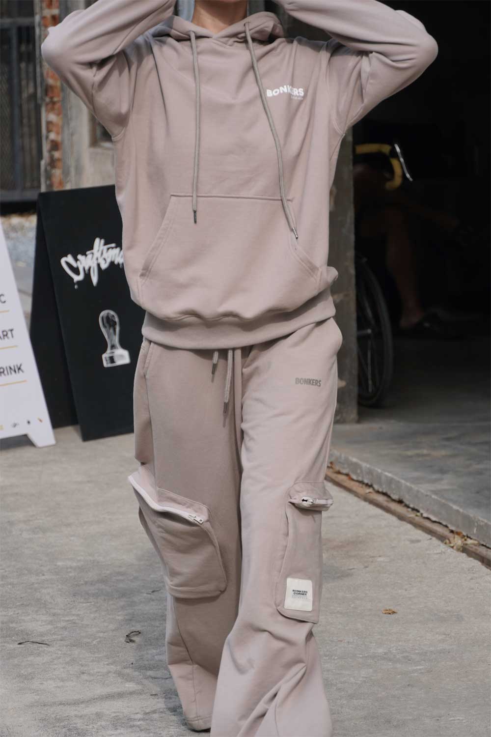 Beige Limited Edition Hoodie - BonkersCorner