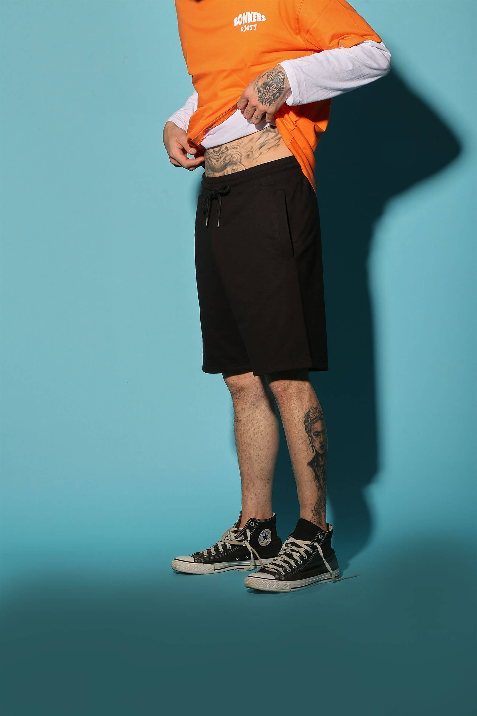 Black Bermuda Shorts - BonkersCorner