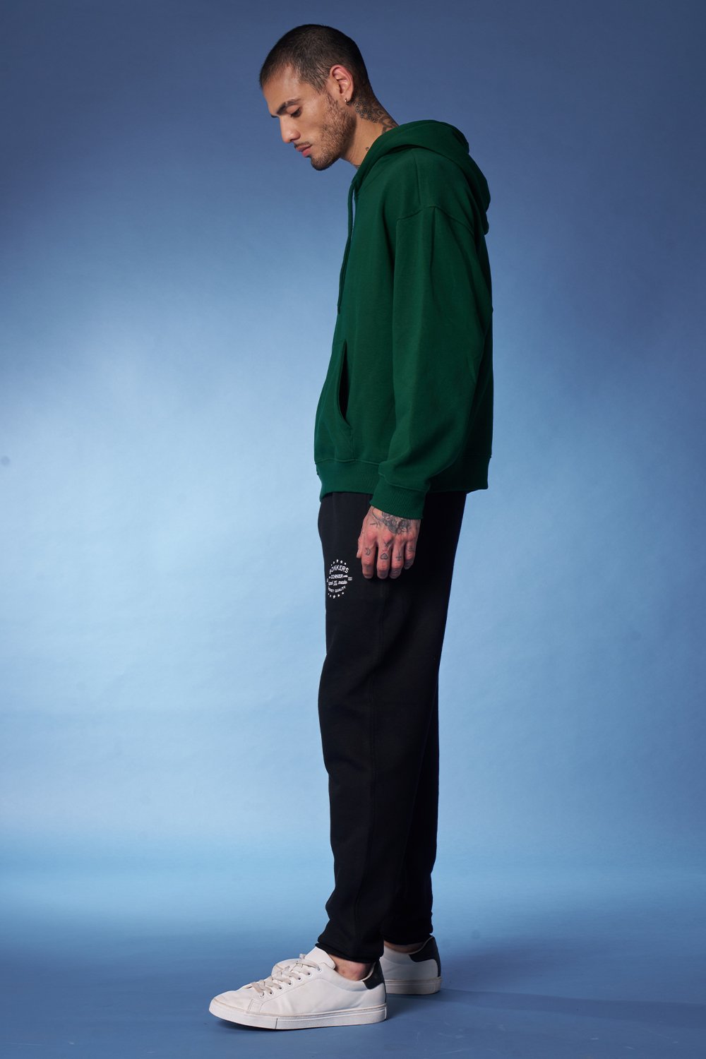 Black Heavyweight Joggers - BonkersCorner