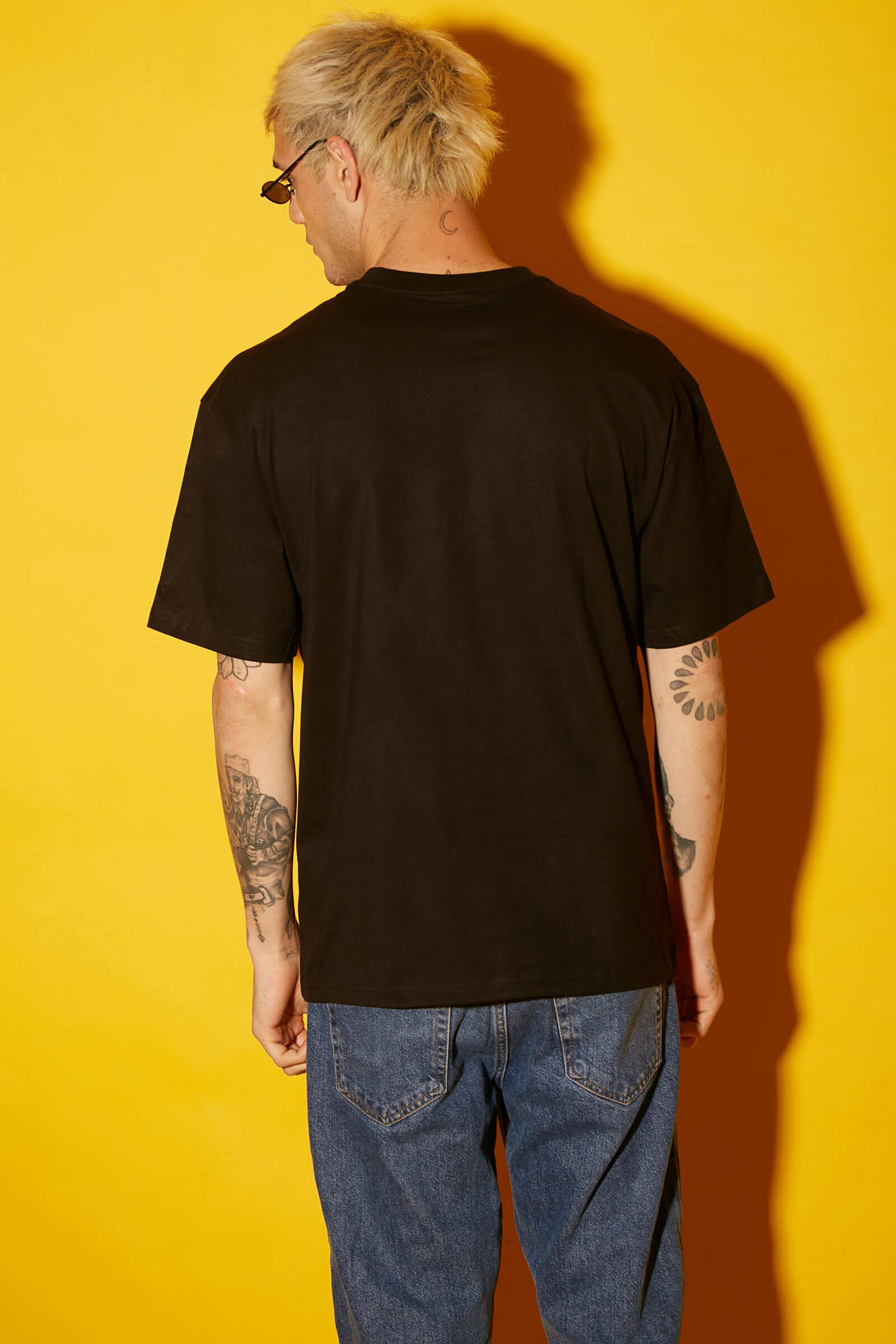 Black Heavyweight Oversized T-shirt - BonkersCorner