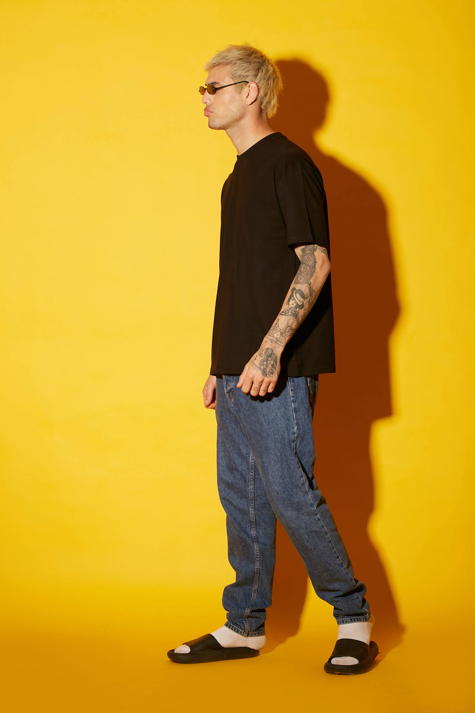 Black Heavyweight Oversized T-shirt - BonkersCorner