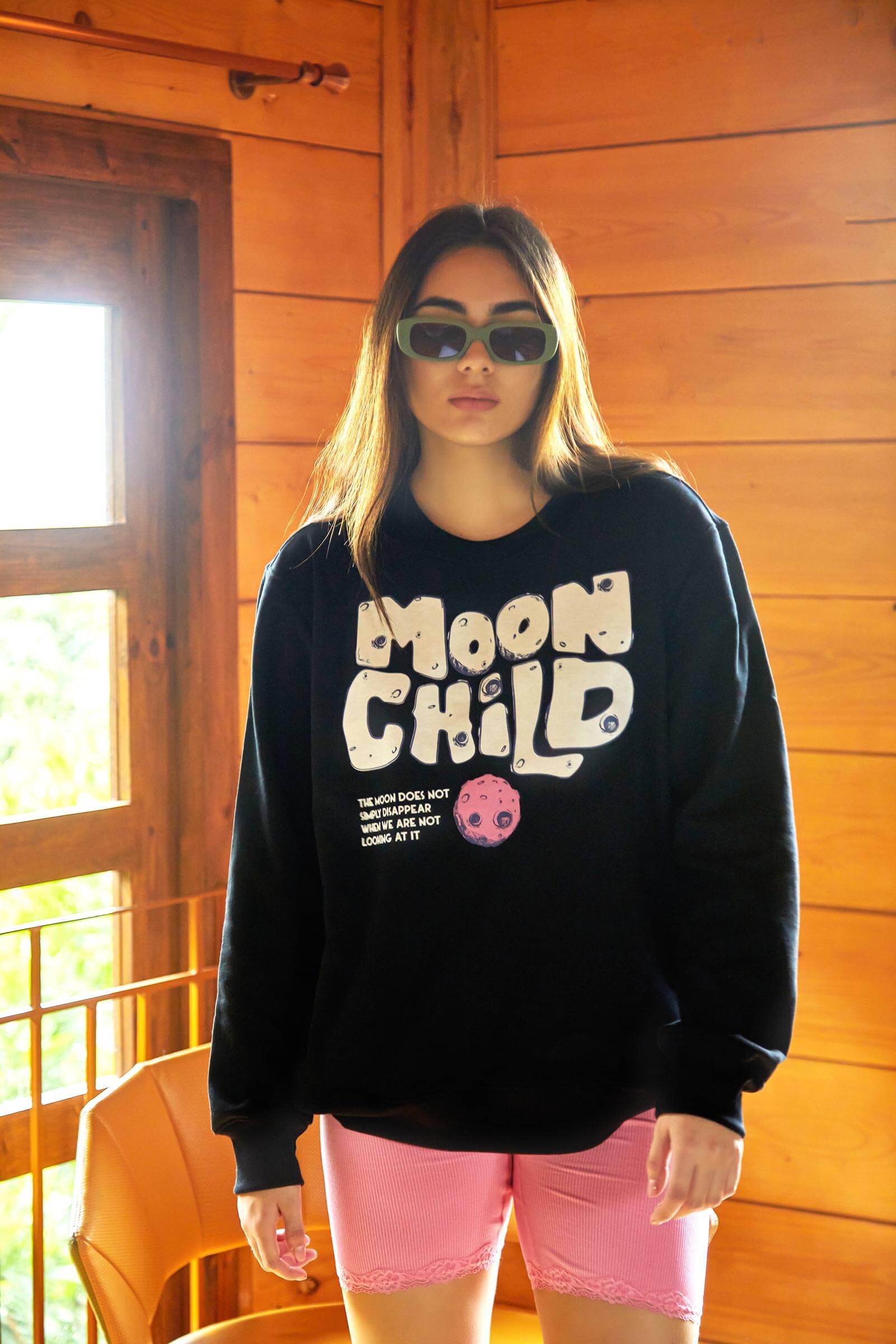 Black Moon Child Sweatshirt - BonkersCorner