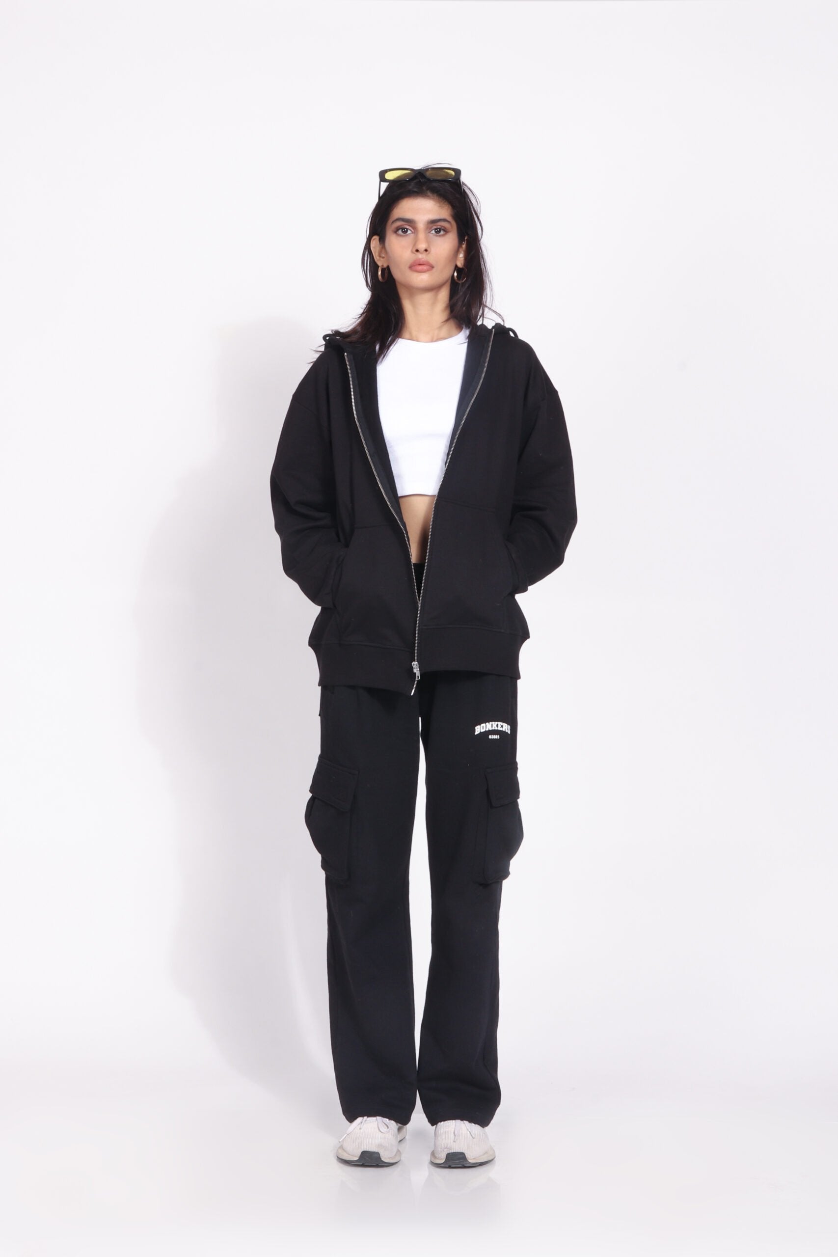 Black Oversized Zipper - BonkersCorner