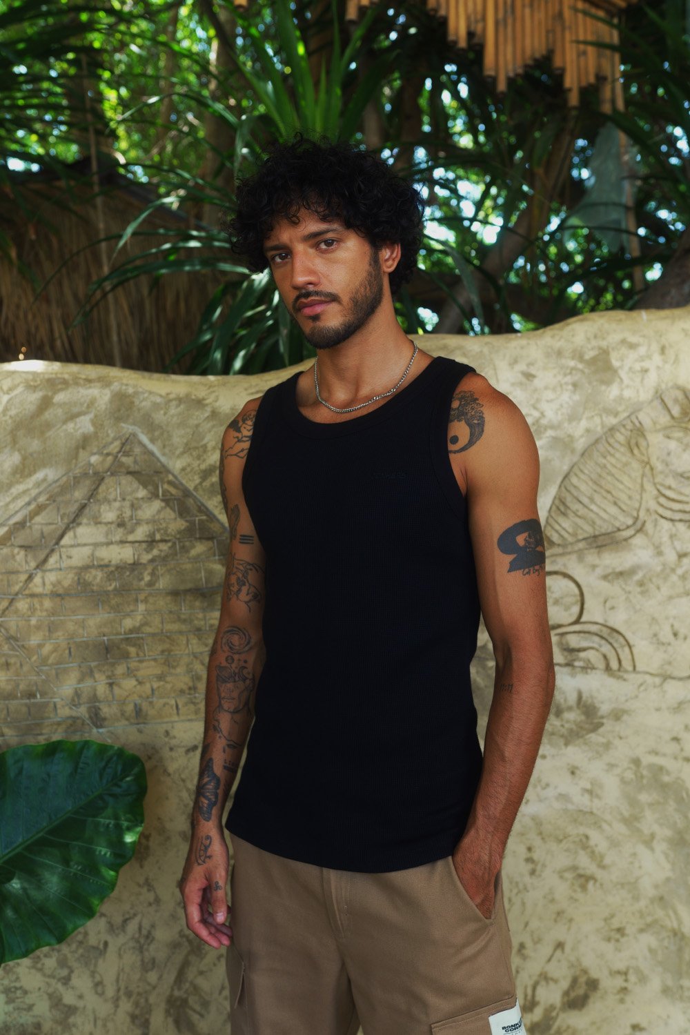 Black Waffle Tank - BonkersCorner