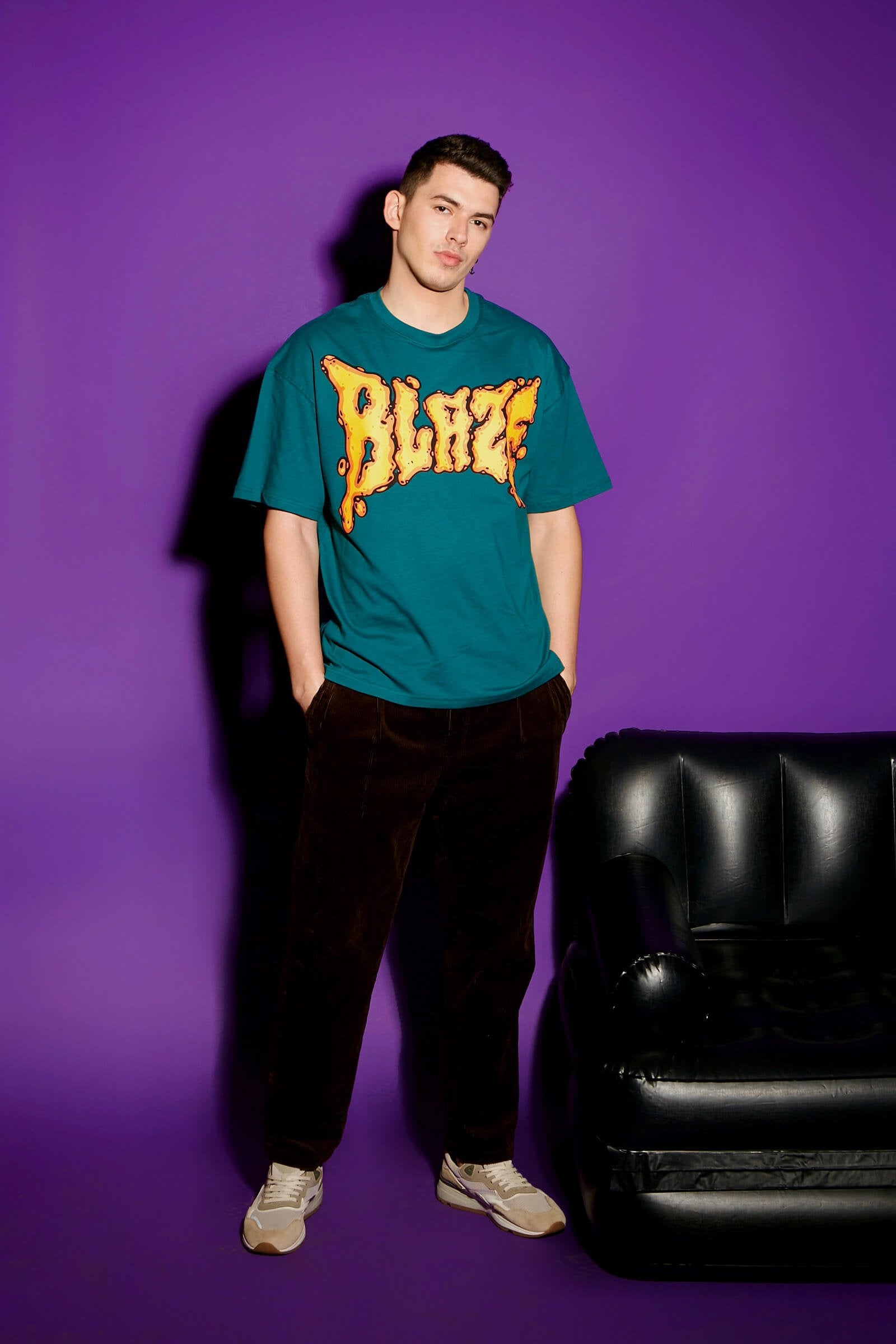 Blaze Oversized T-shirt - BonkersCorner