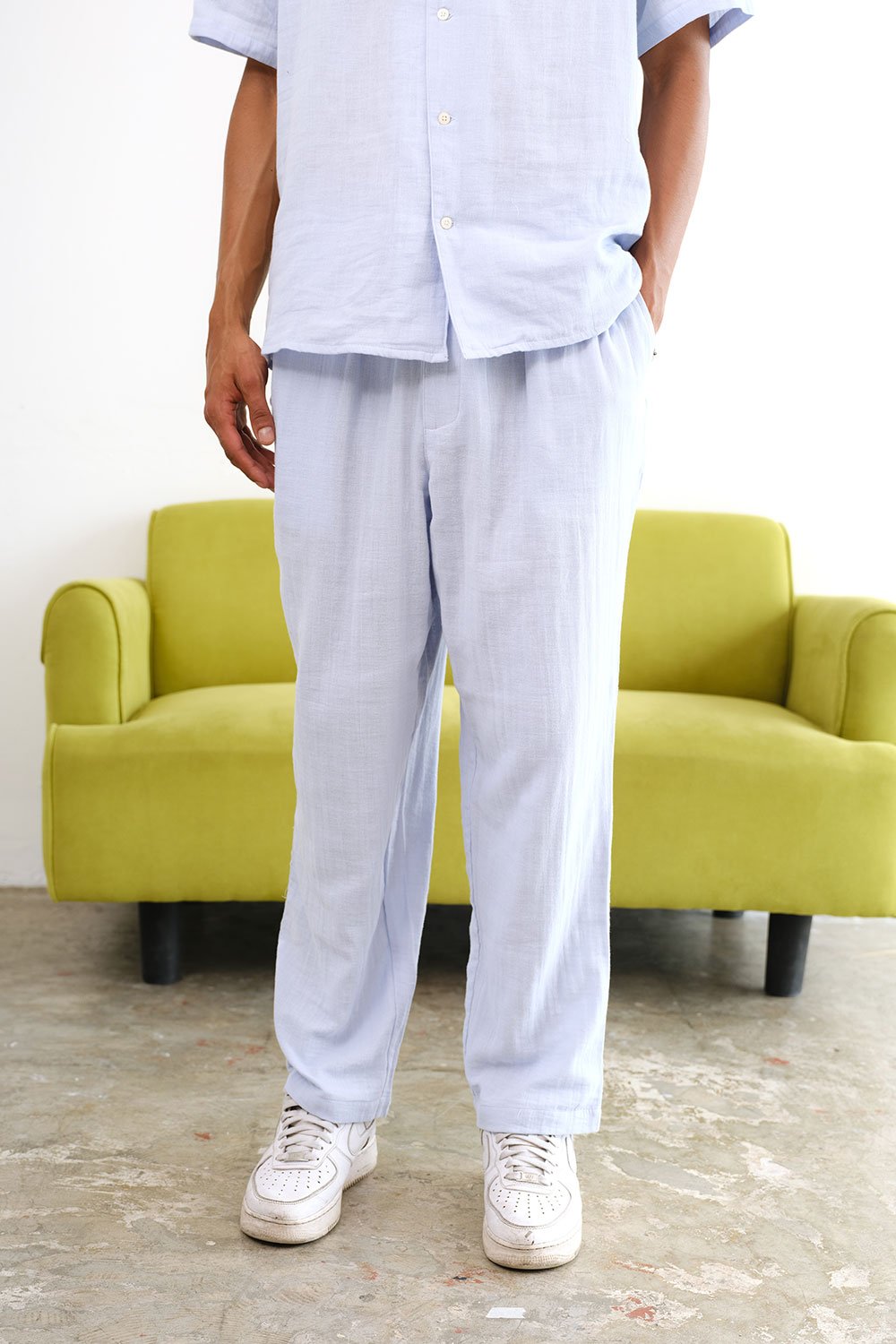 Blue Lagoon Organic Cotton Gauze Pants - BonkersCorner