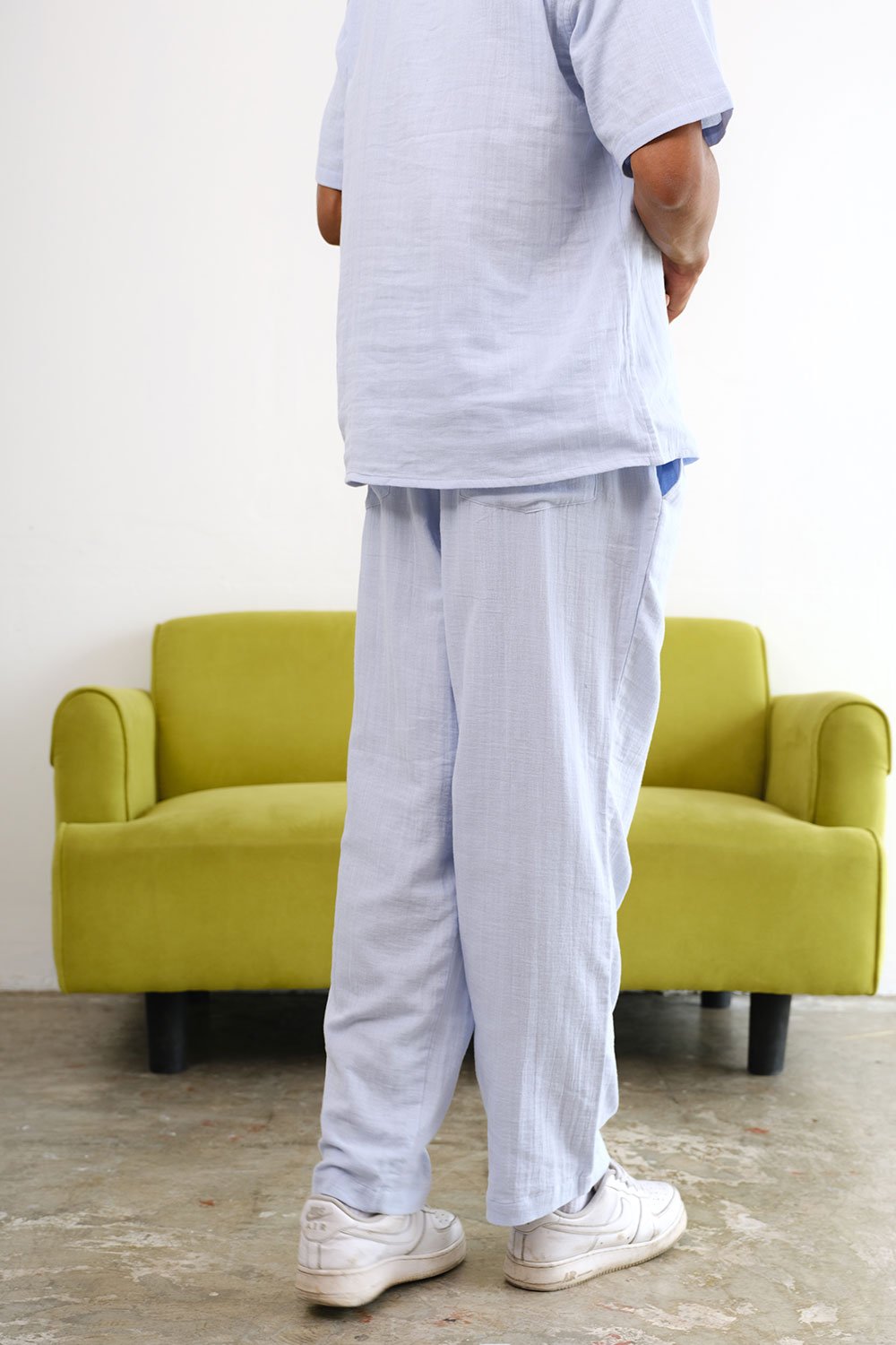 Blue Lagoon Organic Cotton Gauze Pants - BonkersCorner