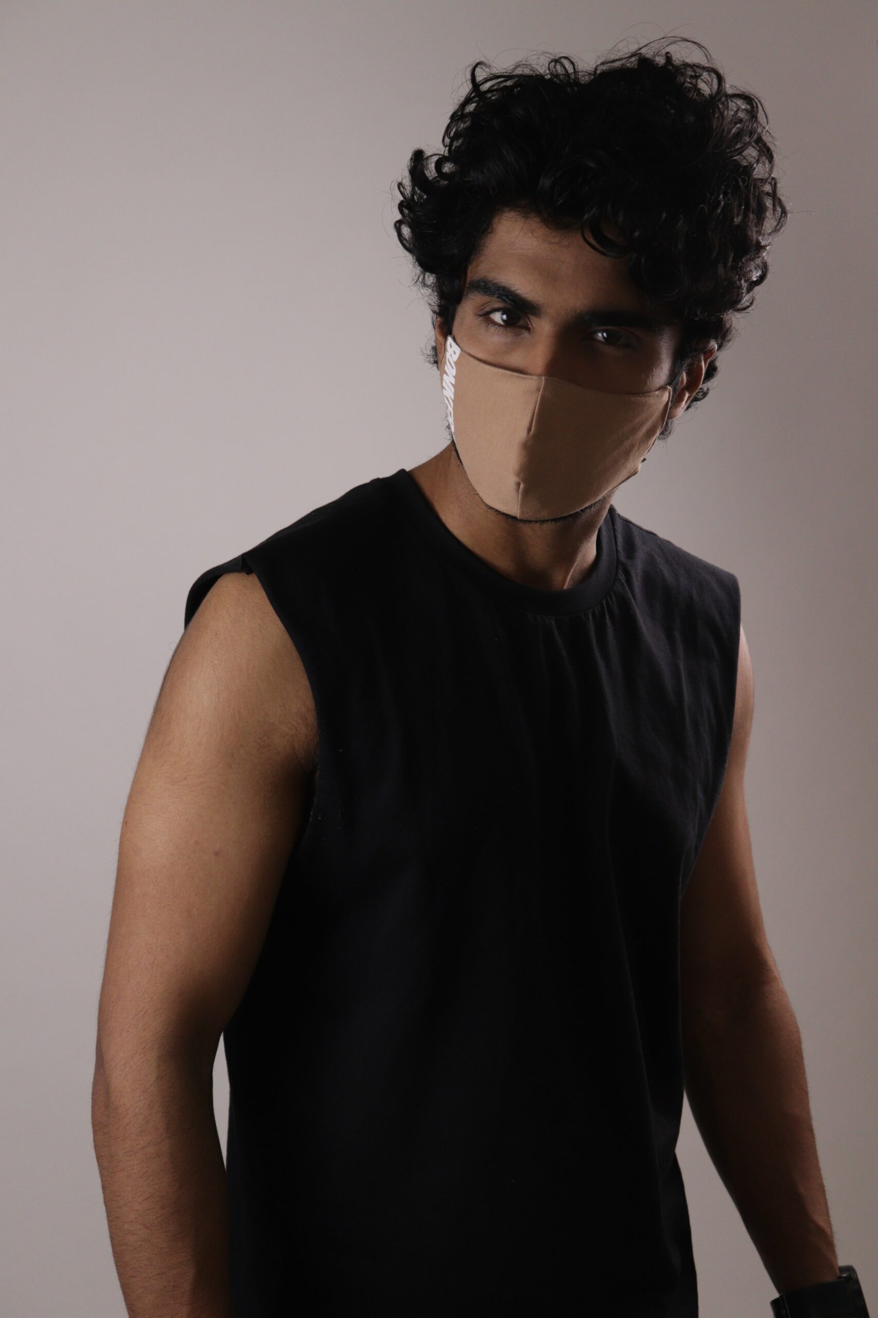 BONKERS Beige 5-LAYER ISO CERTIFIED MASK - BonkersCorner
