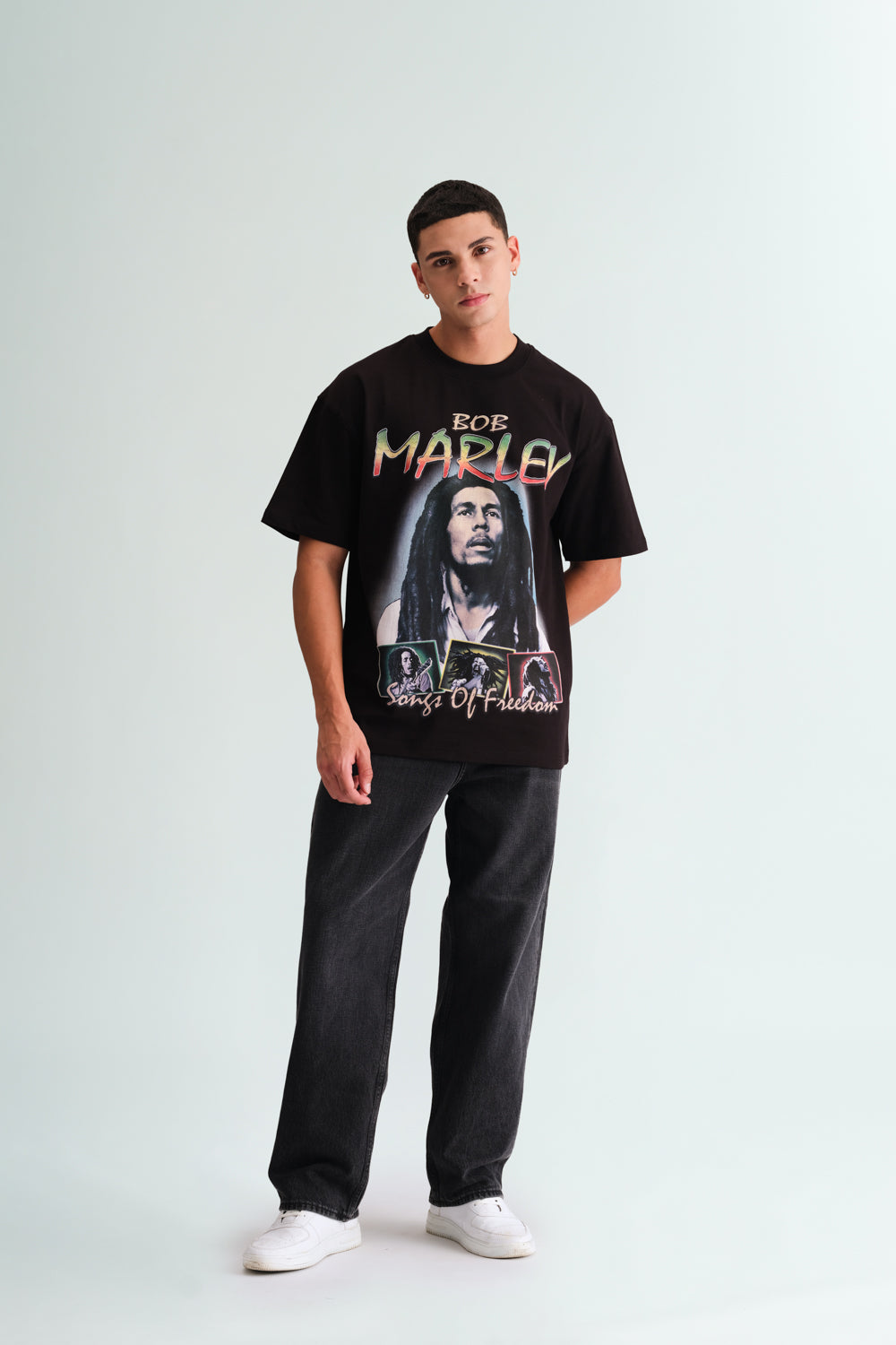 Official Bob Marley Oversized T-shirt - BonkersCorner