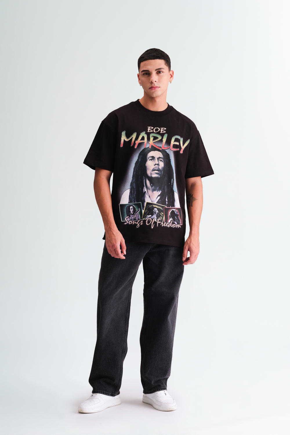 Official Bob Marley Oversized T-shirt - BonkersCorner
