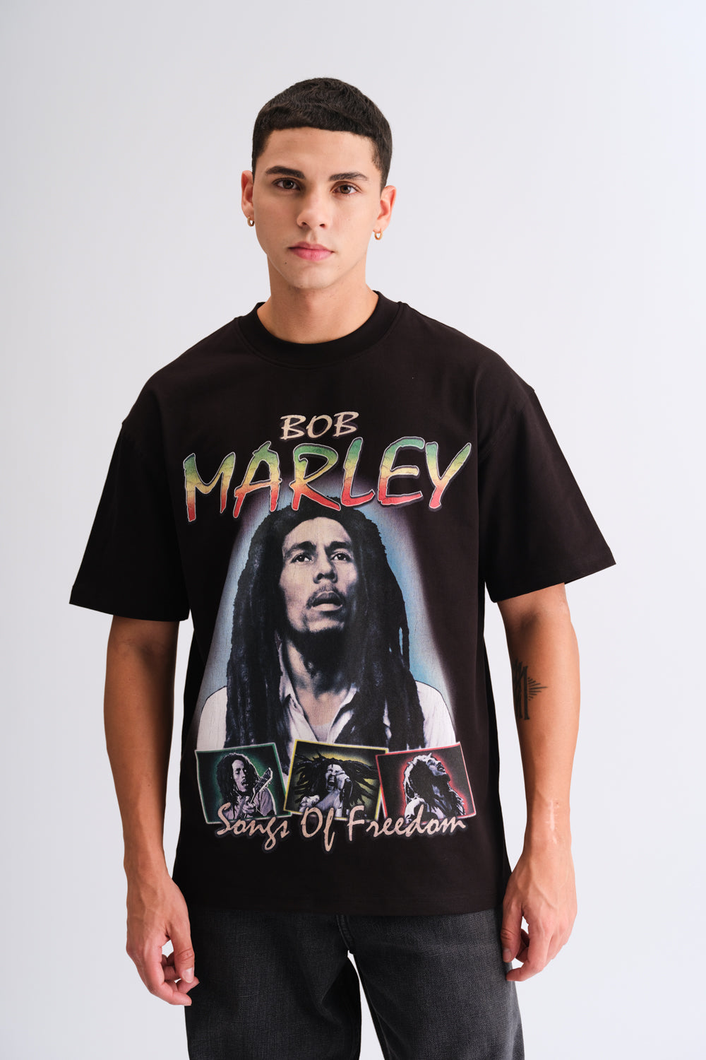 Official Bob Marley Oversized T-shirt - BonkersCorner