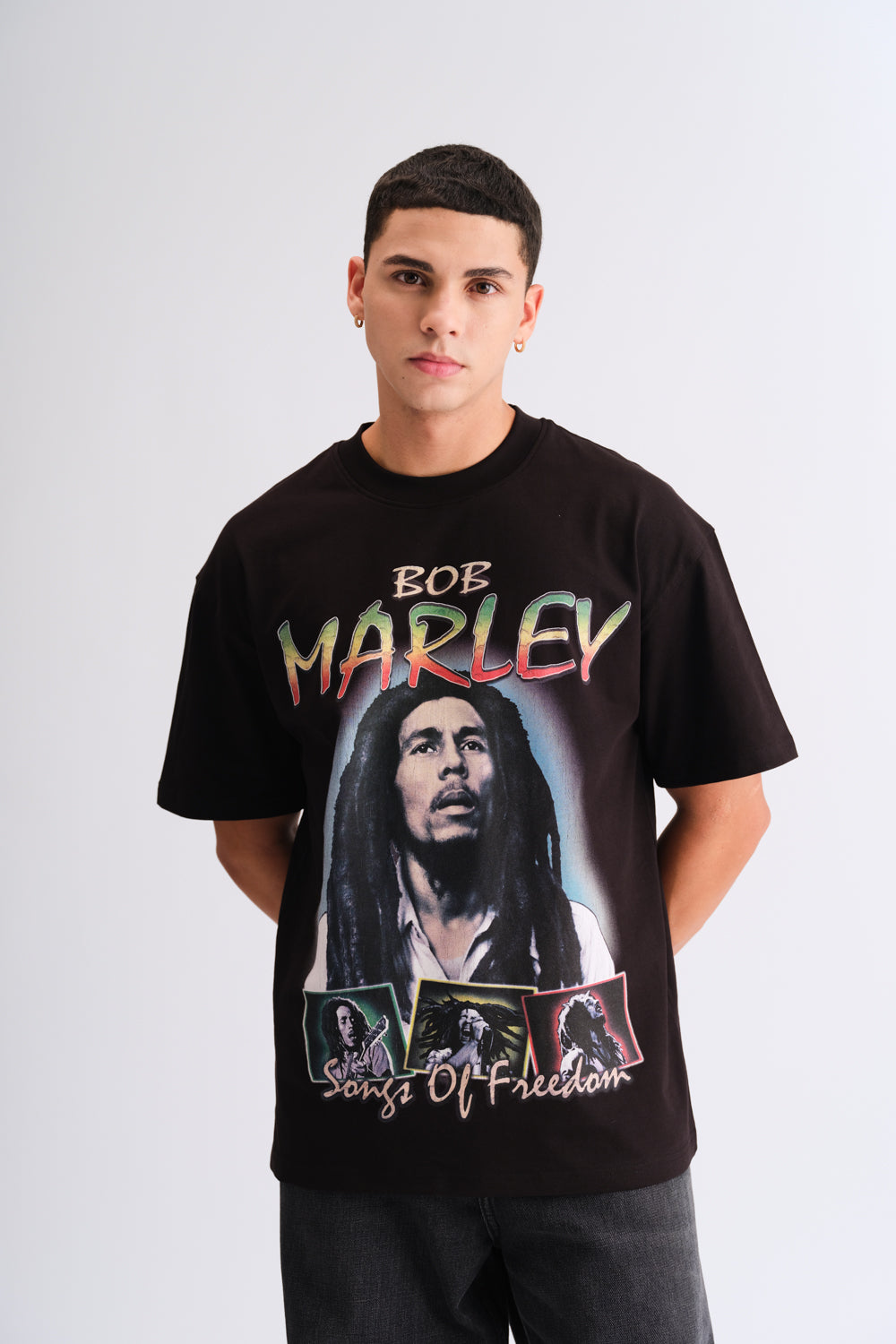 Official Bob Marley Oversized T-shirt - BonkersCorner