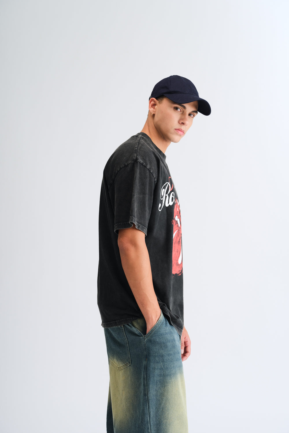 The Rolling Stones Faded Oversized T-shirt - BonkersCorner