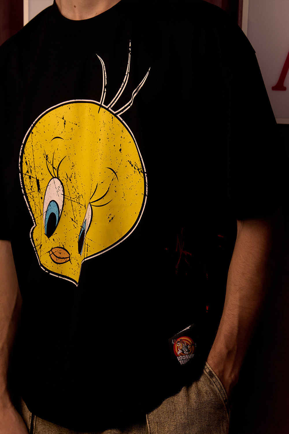 Tweety Oversized T-shirt - BonkersCorner