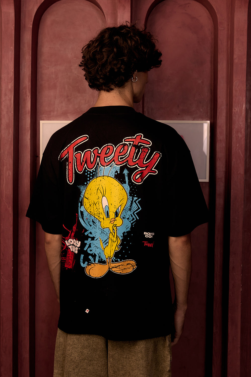 Tweety Oversized T-shirt - BonkersCorner