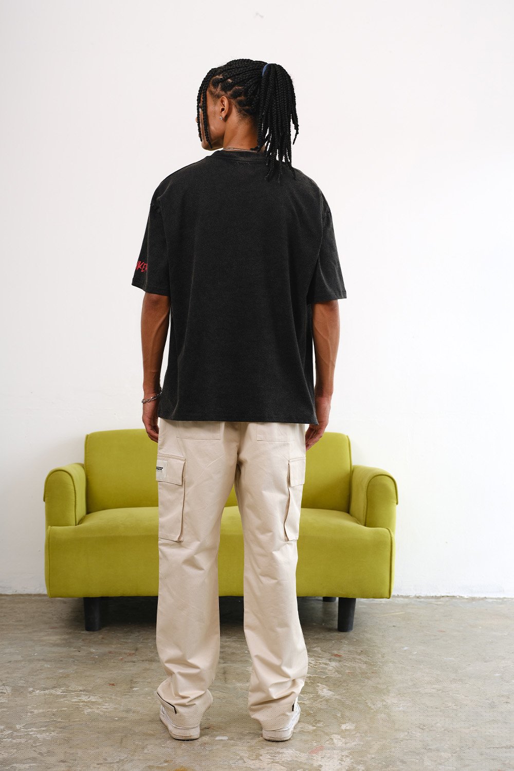 Born To Die Faded Oversized T-shirt - BonkersCorner