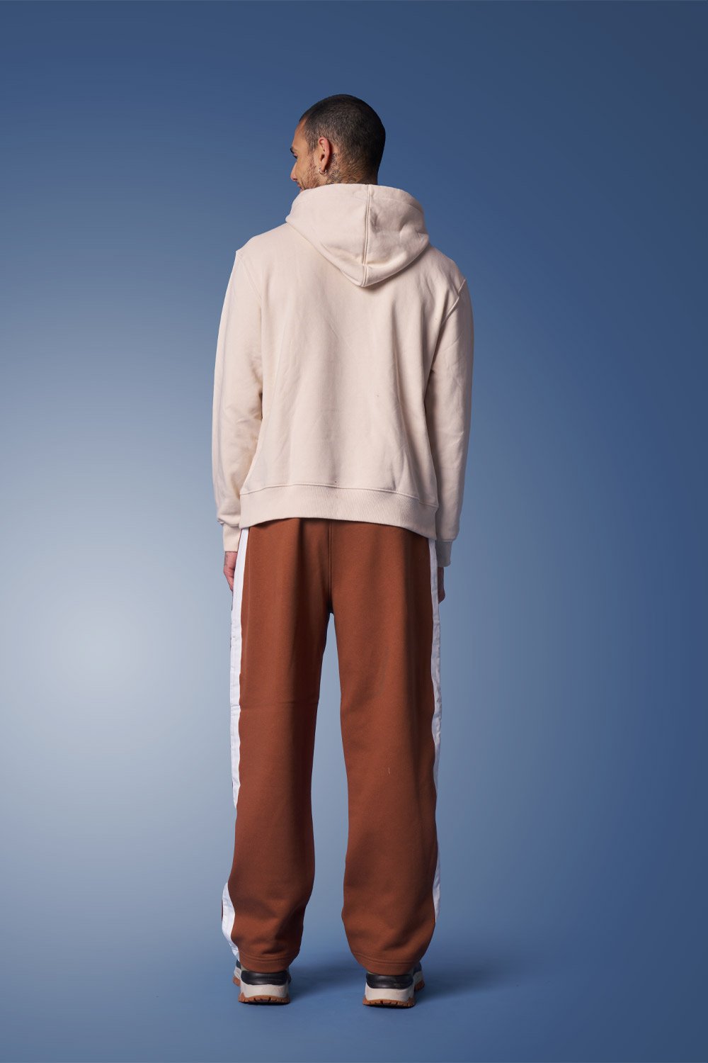 Brown Sporty Straight Fit Pants - BonkersCorner