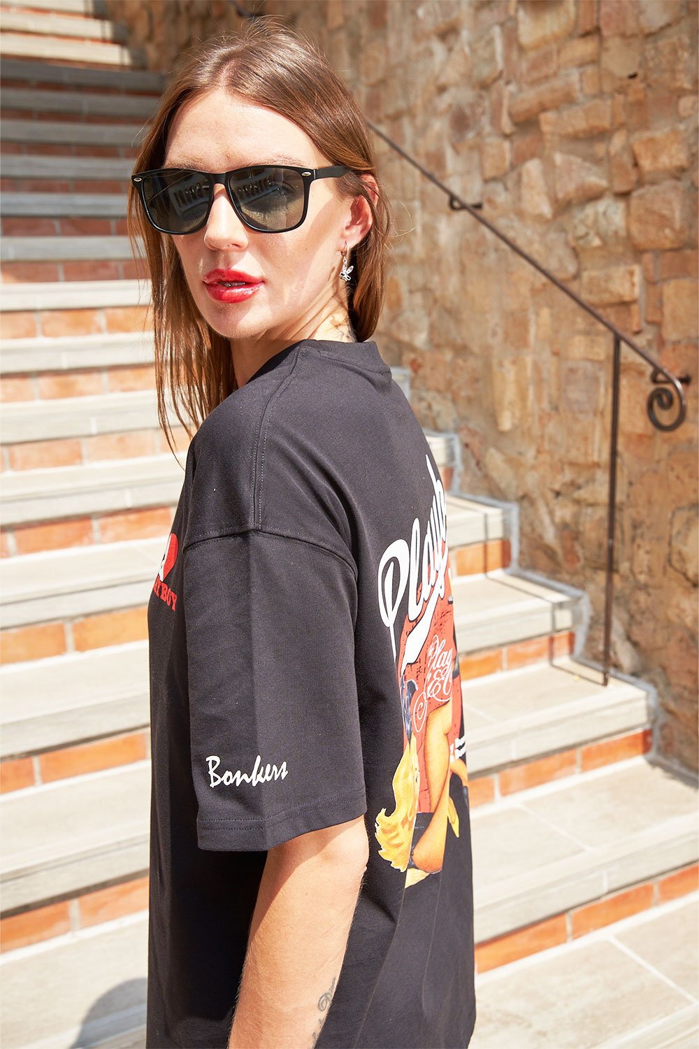 Casino Bunny Oversized T-shirt - BonkersCorner