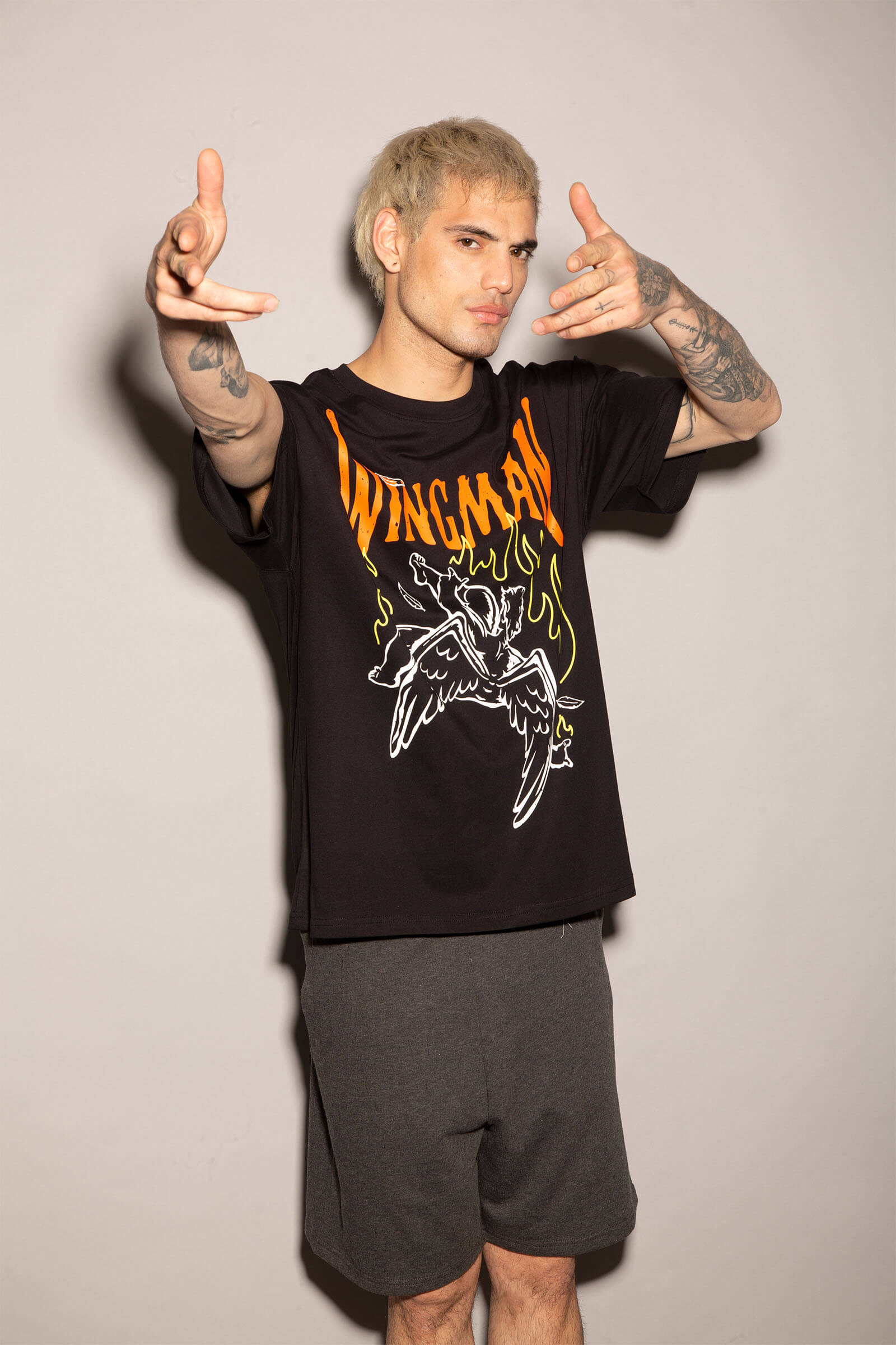 Charcoal Bermuda Shorts - BonkersCorner