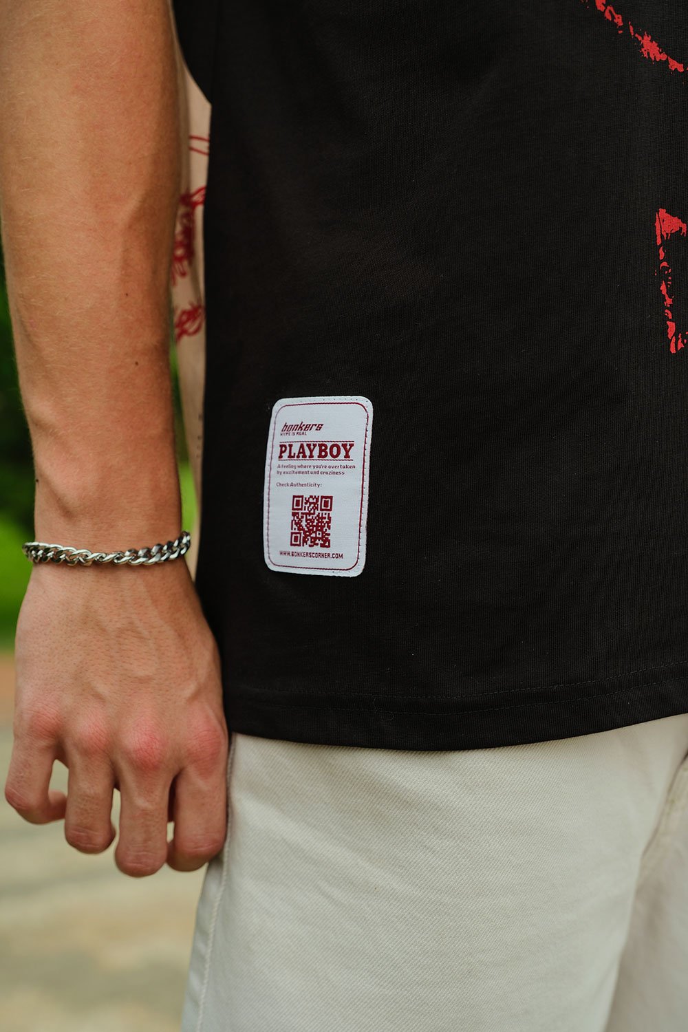 Cherry Playboy Oversized T-shirt - BonkersCorner