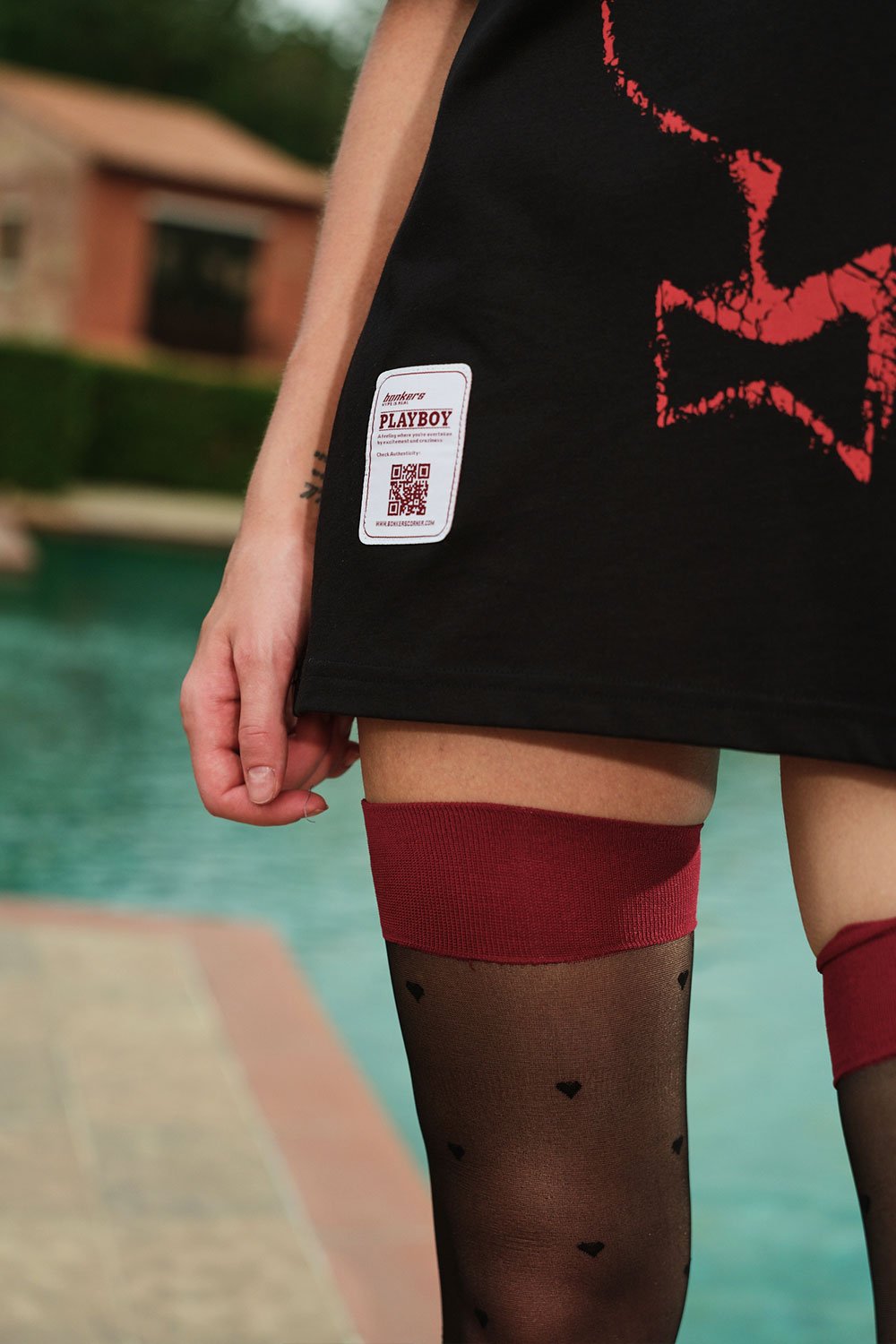 Cherry Playboy Oversized T-shirt - BonkersCorner