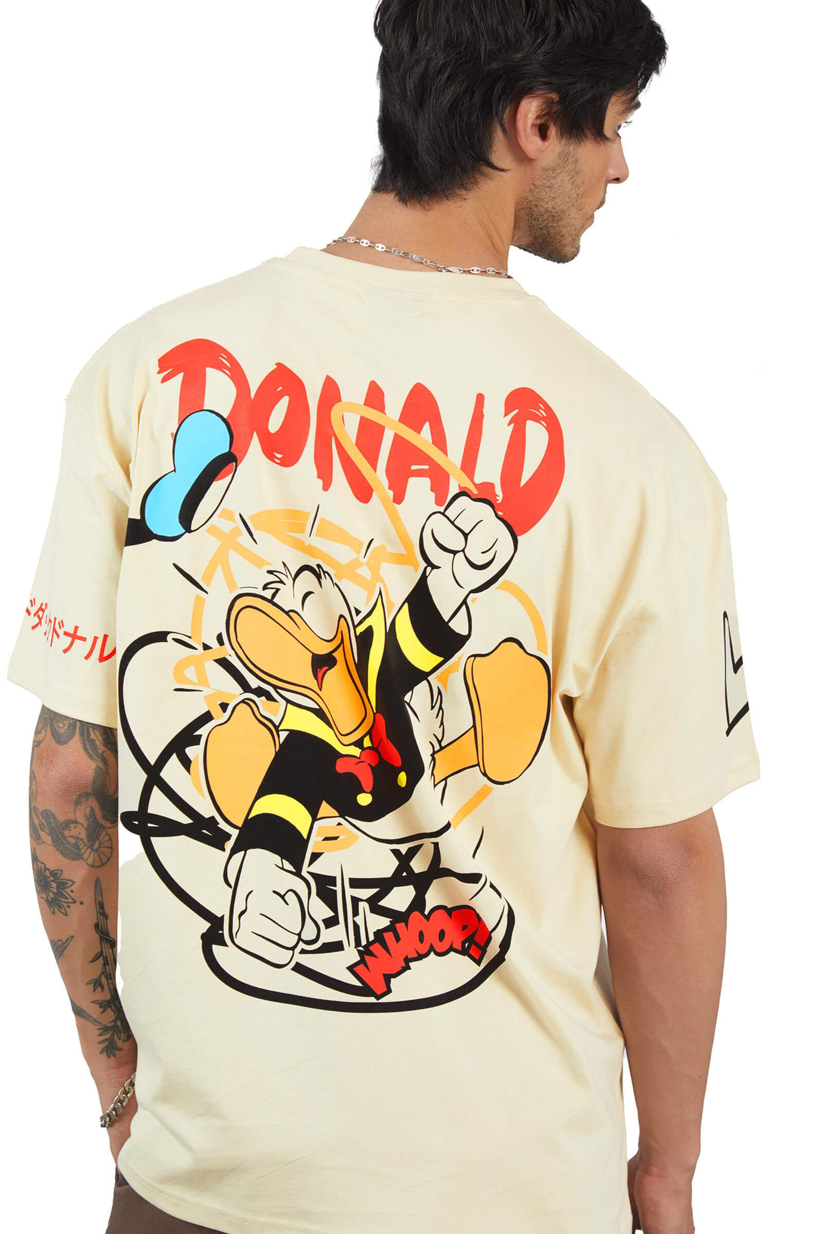 Chirpy Donald Duck Oversized T-shirt - BonkersCorner