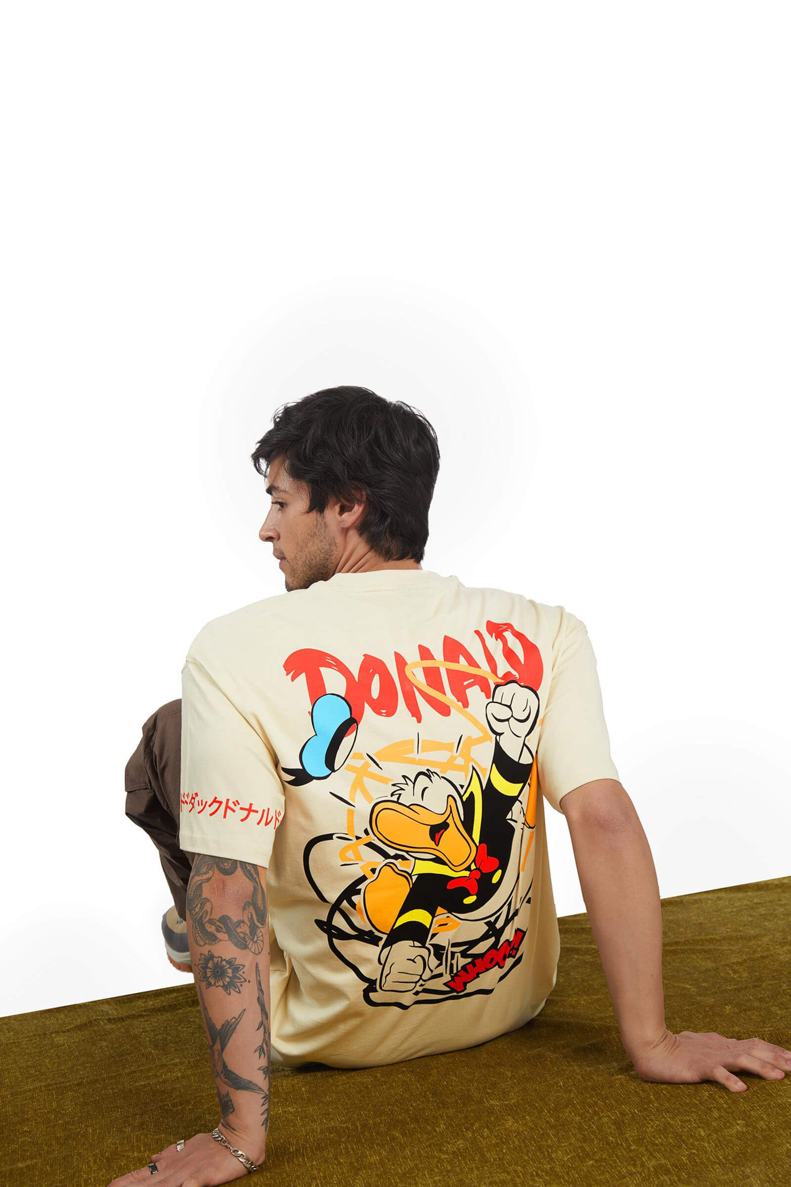 Chirpy Donald Duck Oversized T-shirt - BonkersCorner