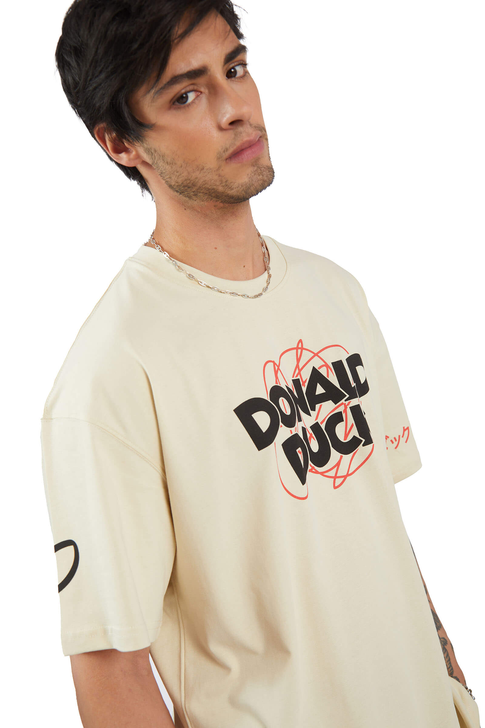 Chirpy Donald Duck Oversized T-shirt - BonkersCorner