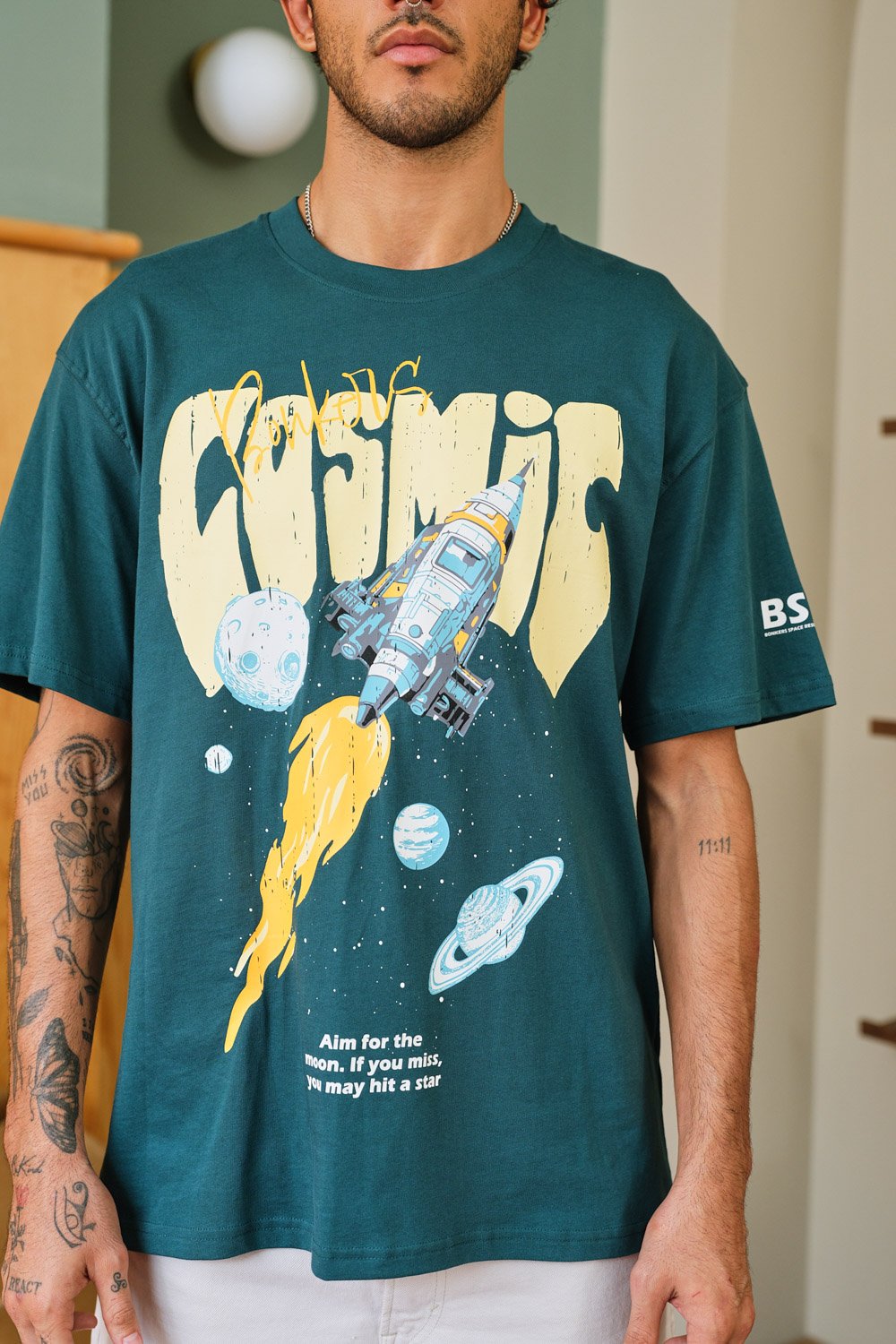 Cosmic Oversized T-shirt - BonkersCorner