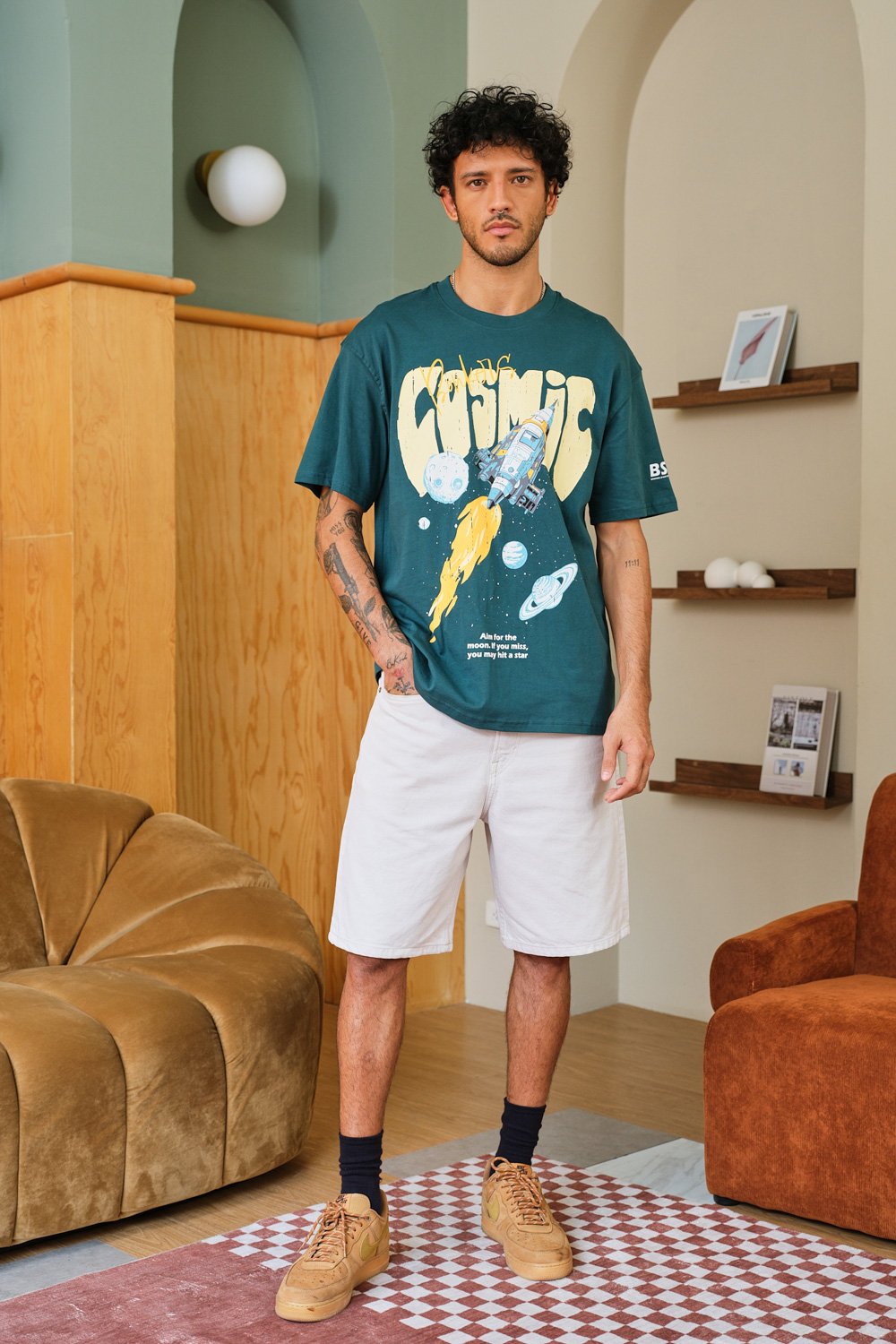 Cosmic Oversized T-shirt - BonkersCorner