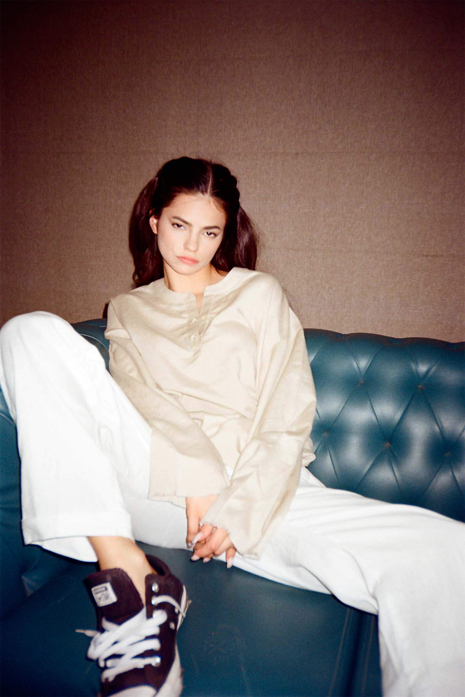 Cream Coloured Shirt - BonkersCorner