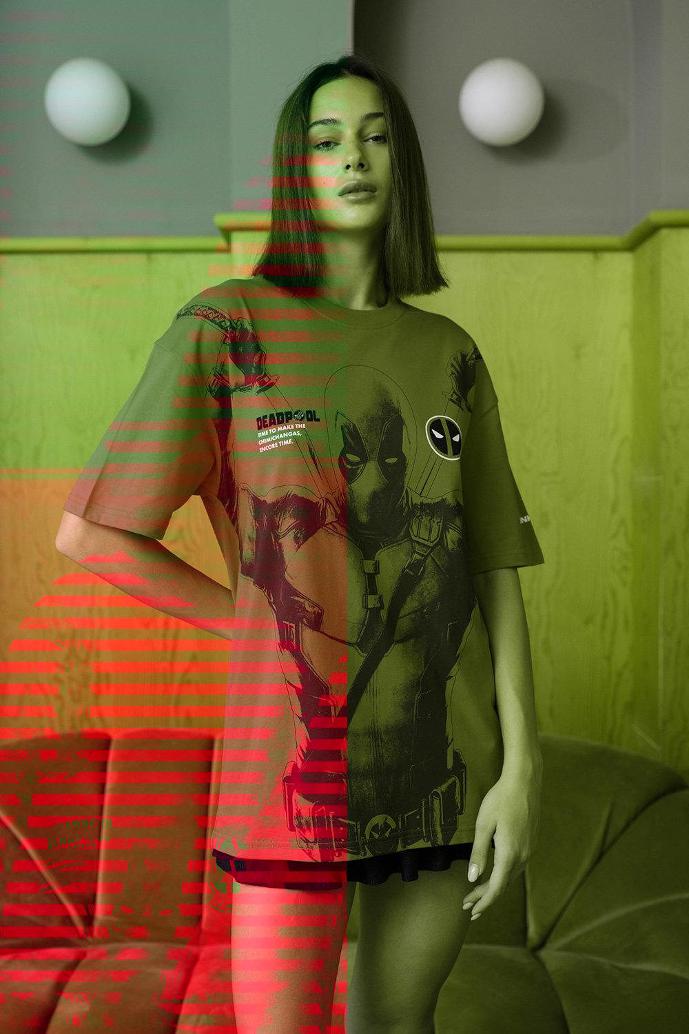 Deadpool 3 Oversized T-shirt - BonkersCorner