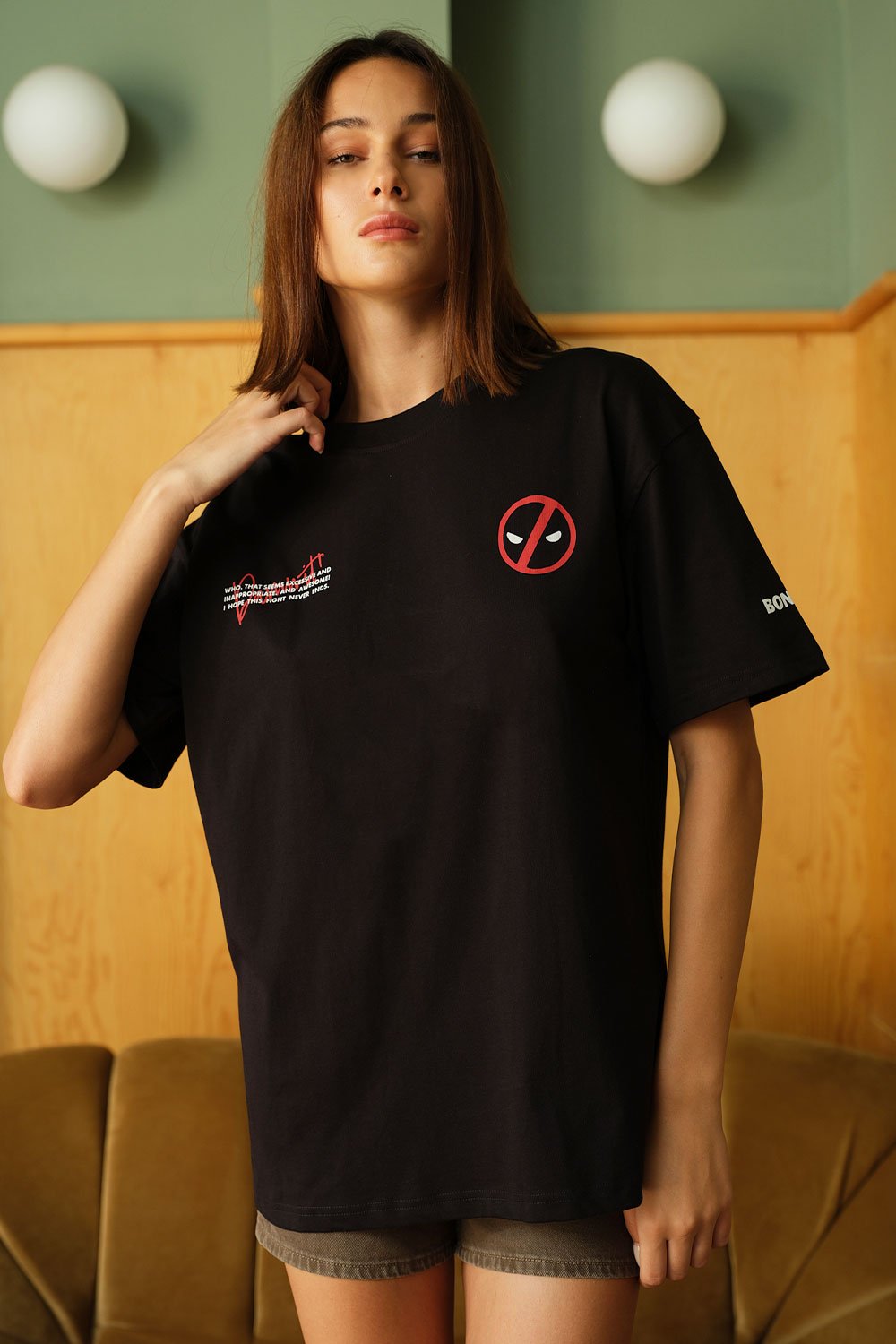 Deadpool Oversized T-shirt - BonkersCorner