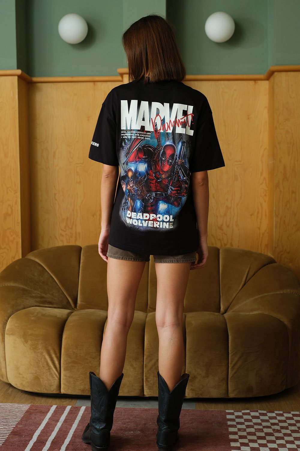 Deadpool Oversized T-shirt - BonkersCorner