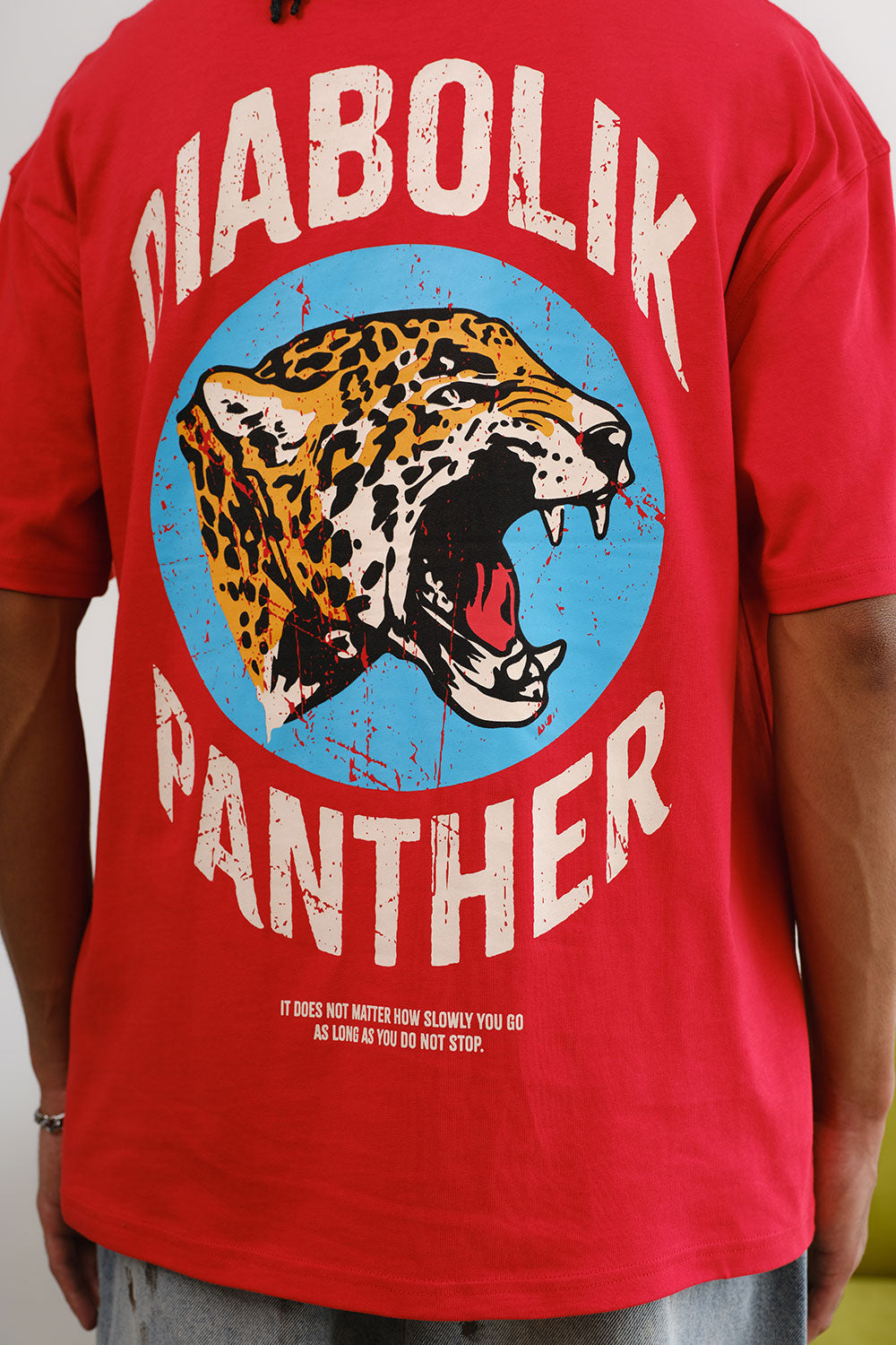 Diabolik Panther Oversized T-shirt - BonkersCorner