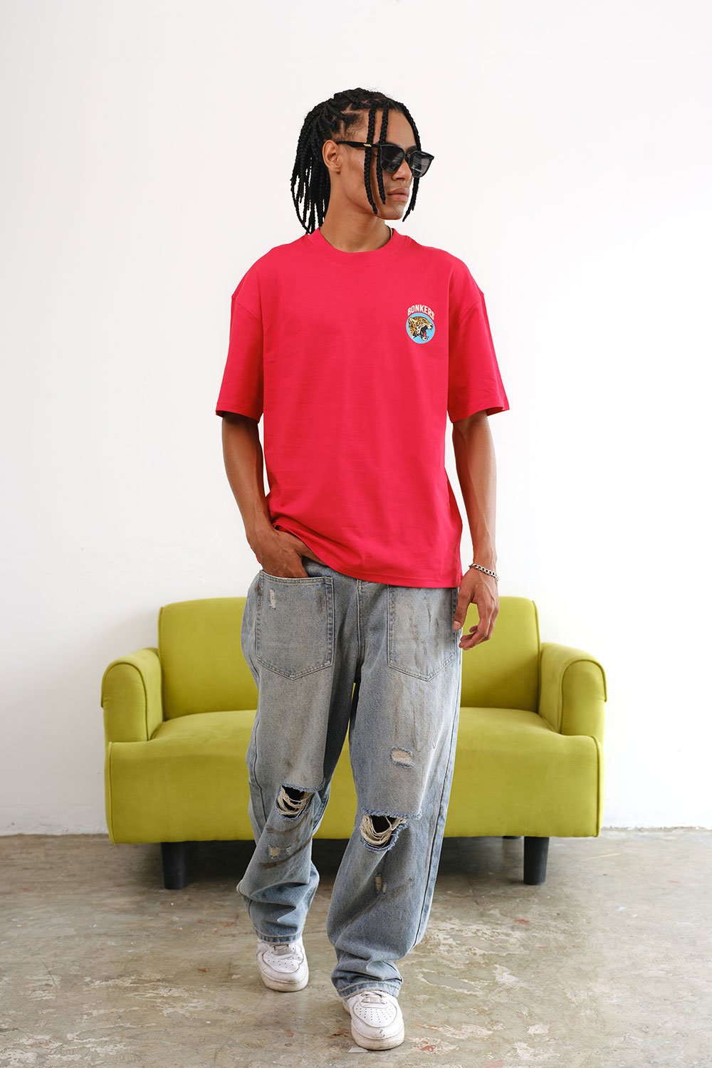 Diabolik Panther Oversized T-shirt - BonkersCorner