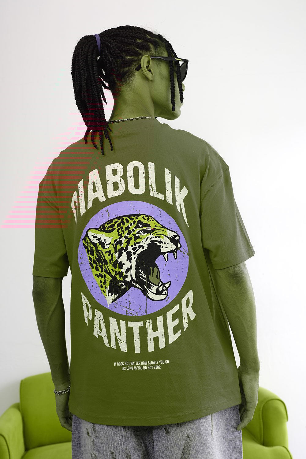 Diabolik Panther Oversized T-shirt - BonkersCorner