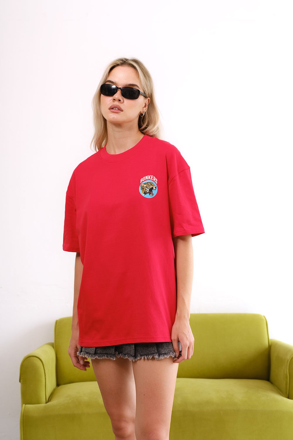 Diabolik Panther Oversized T-shirt - BonkersCorner