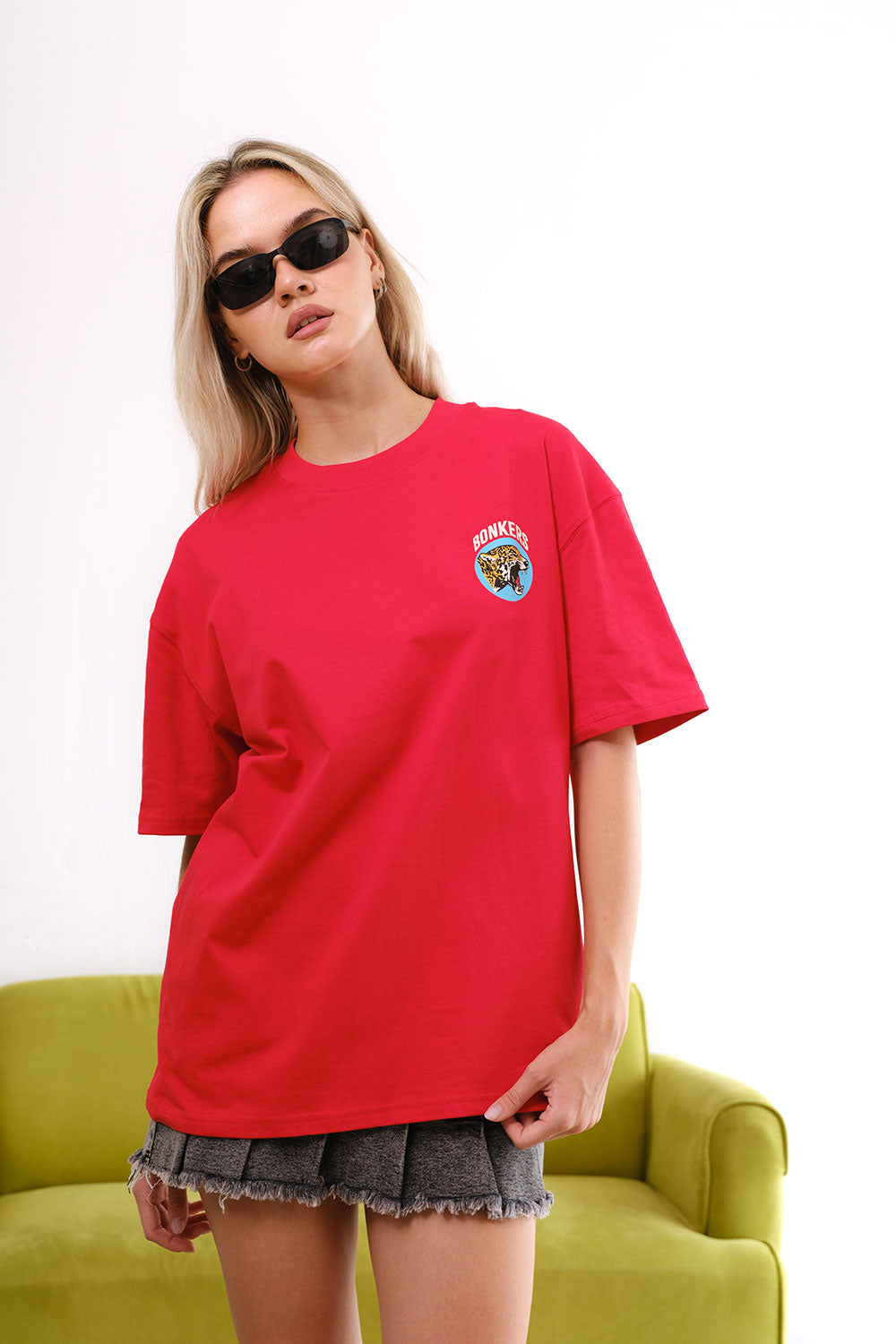 Diabolik Panther Oversized T-shirt - BonkersCorner