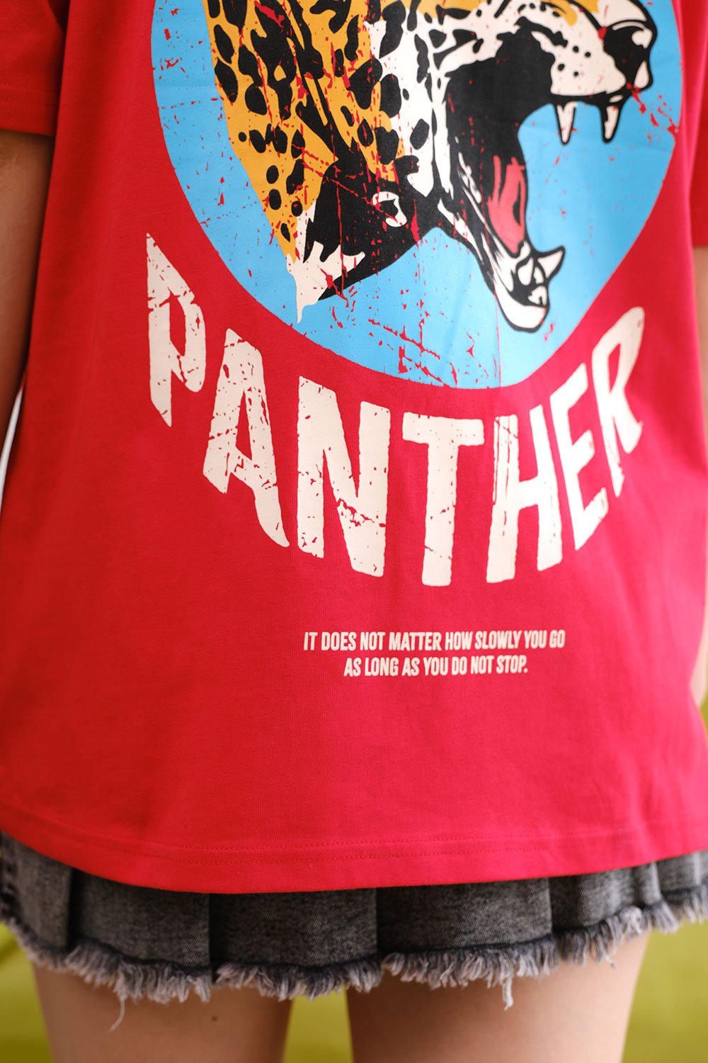 Diabolik Panther Oversized T-shirt - BonkersCorner