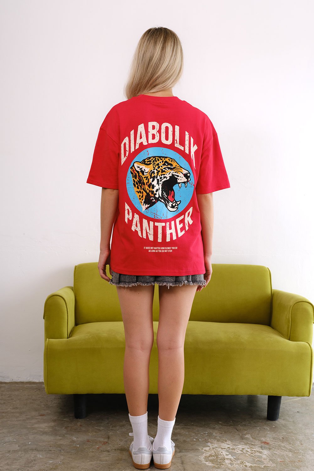 Diabolik Panther Oversized T-shirt - BonkersCorner