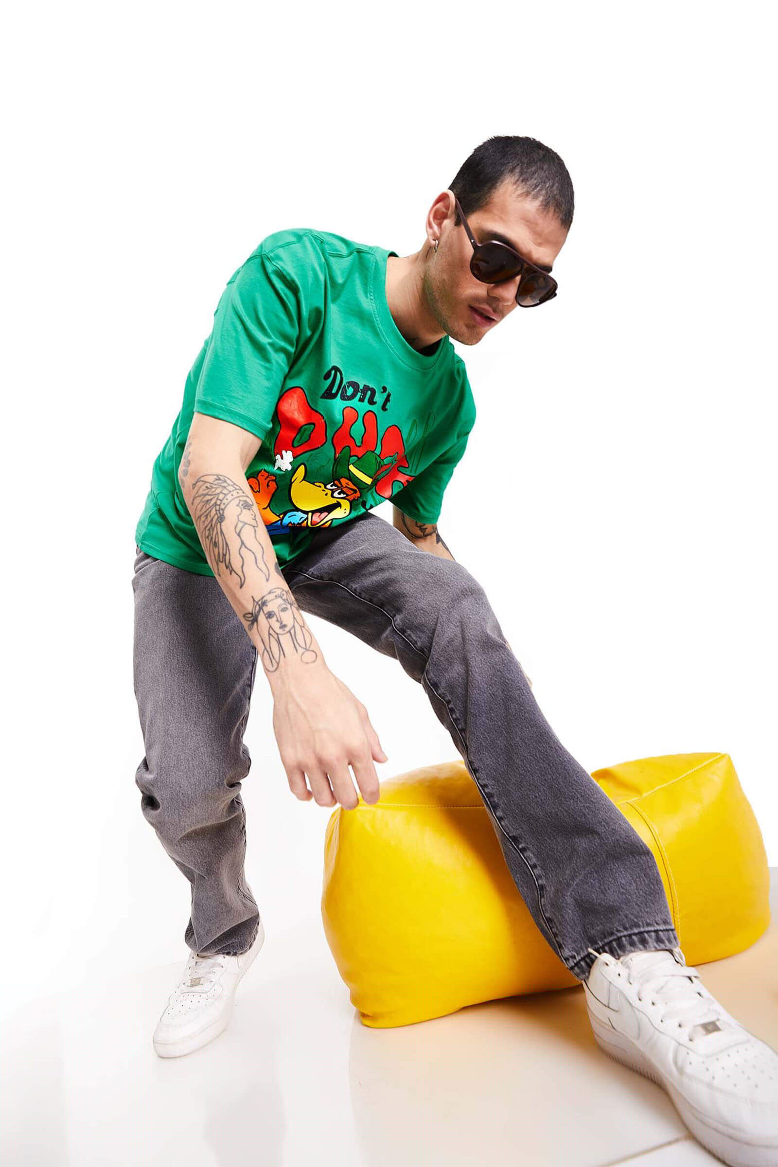 Don't Duck With Me Oversized T-Shirt - BonkersCorner