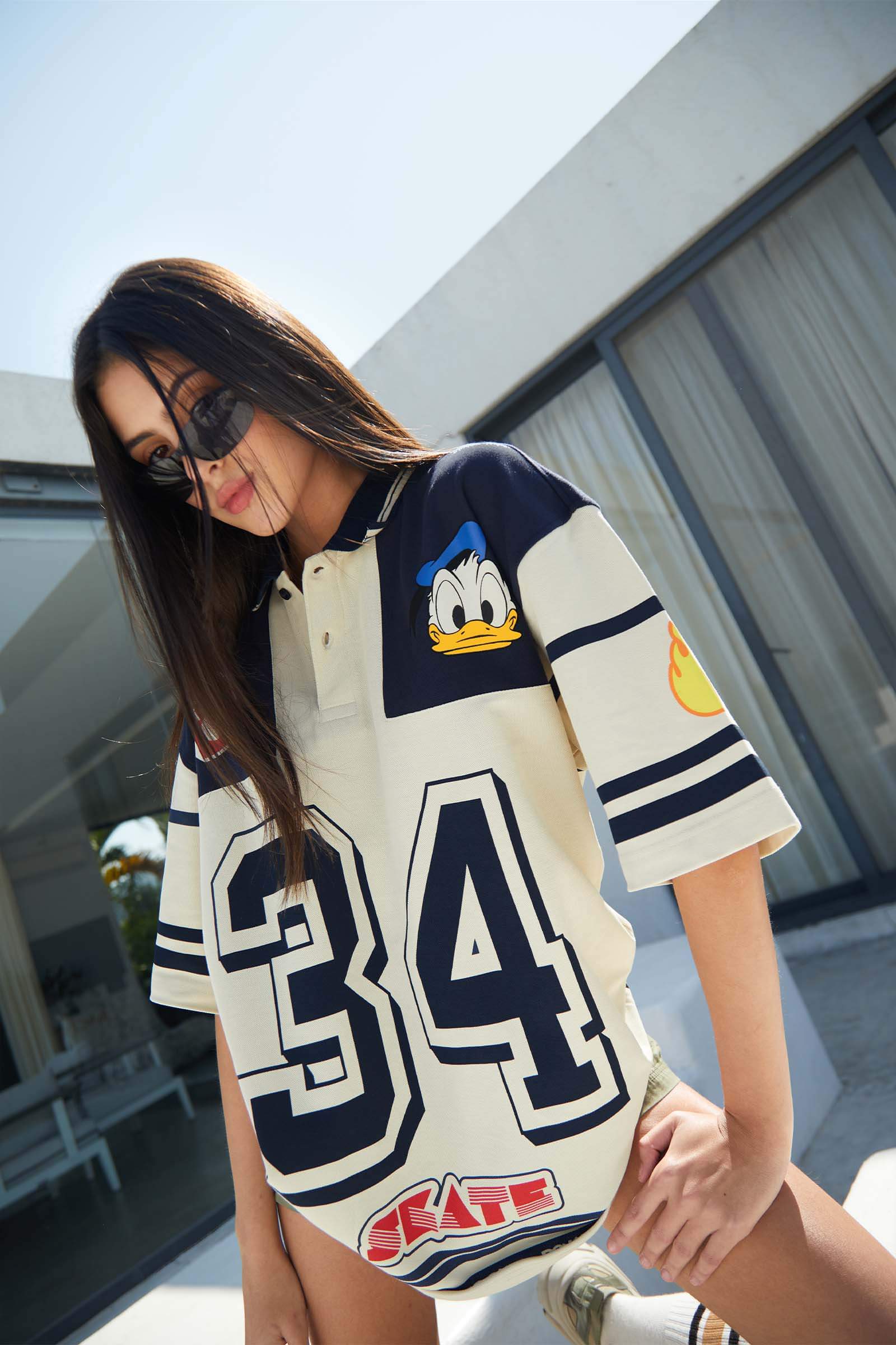 Donald Sk8 Polo Oversized Shirt - BonkersCorner