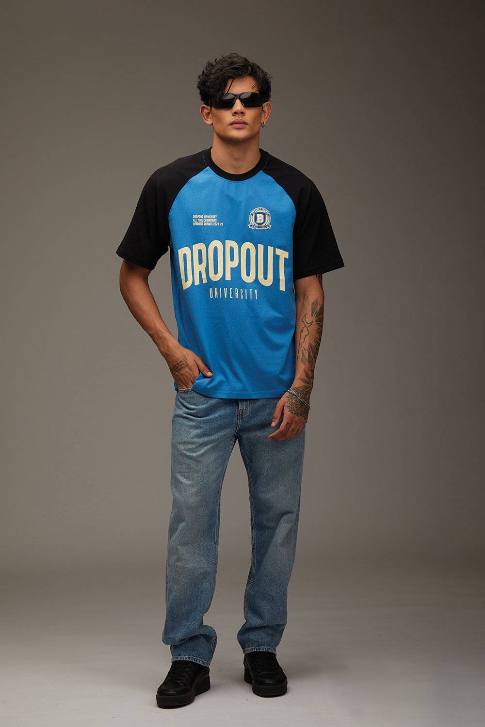 Dropout University Oversized T-shirt - BonkersCorner
