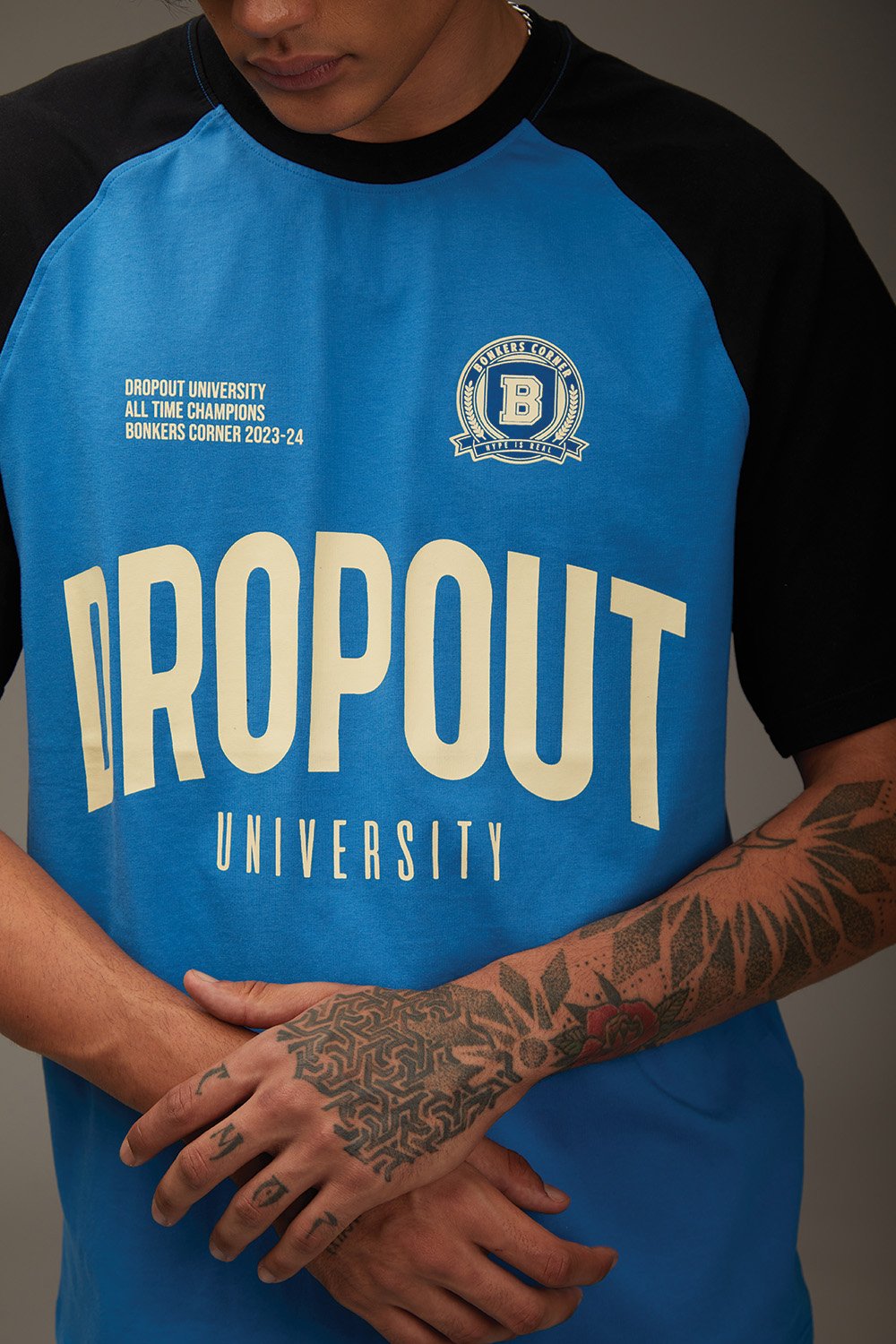 Dropout University Oversized T-shirt - BonkersCorner
