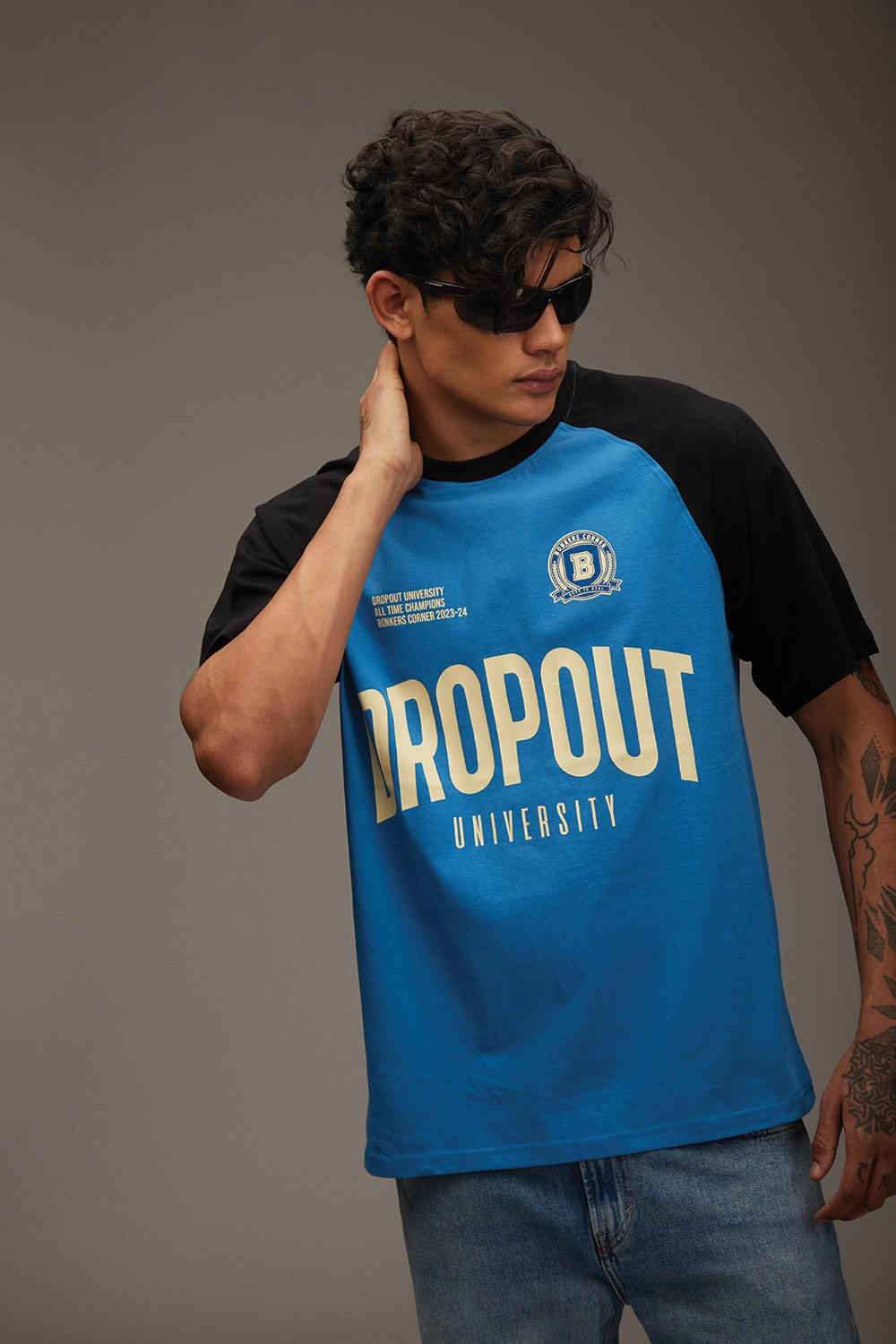 Dropout University Oversized T-shirt - BonkersCorner